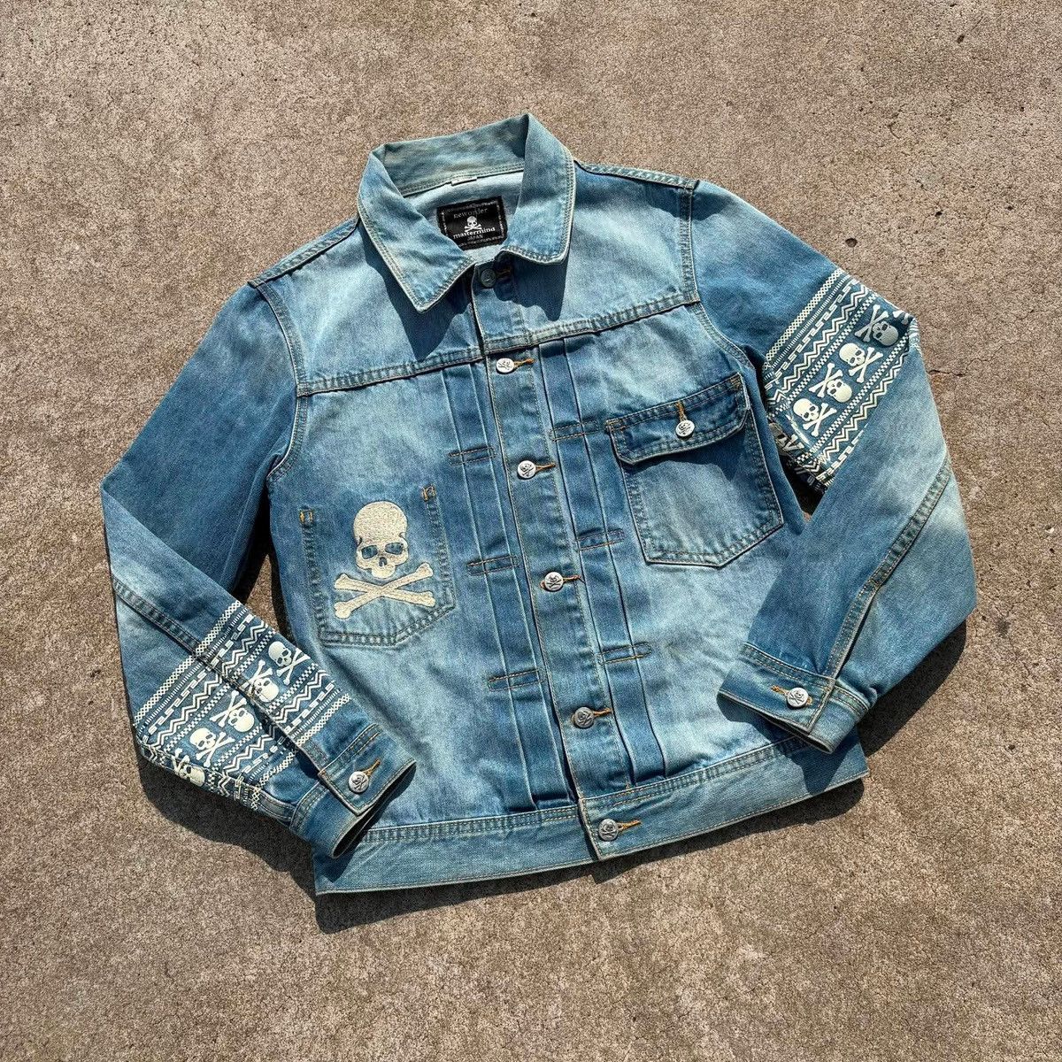 Mastermind Japan Mastermind Japan Skull Hardware Denim Jacket Size US M / EU 48-50 / 2 - 5 Thumbnail