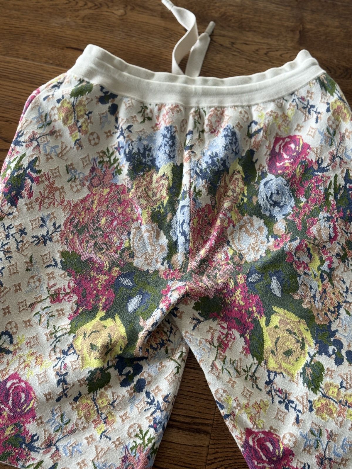 Louis Vuitton Louis Vuitton Flower Graphic Jacquard Shorts Size US 32 / EU 48 - 5 Thumbnail