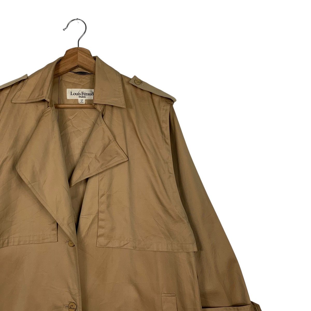 Louis Feraud Louis Feraud Overcoat Size S / US 4 / IT 40 - 5 Thumbnail
