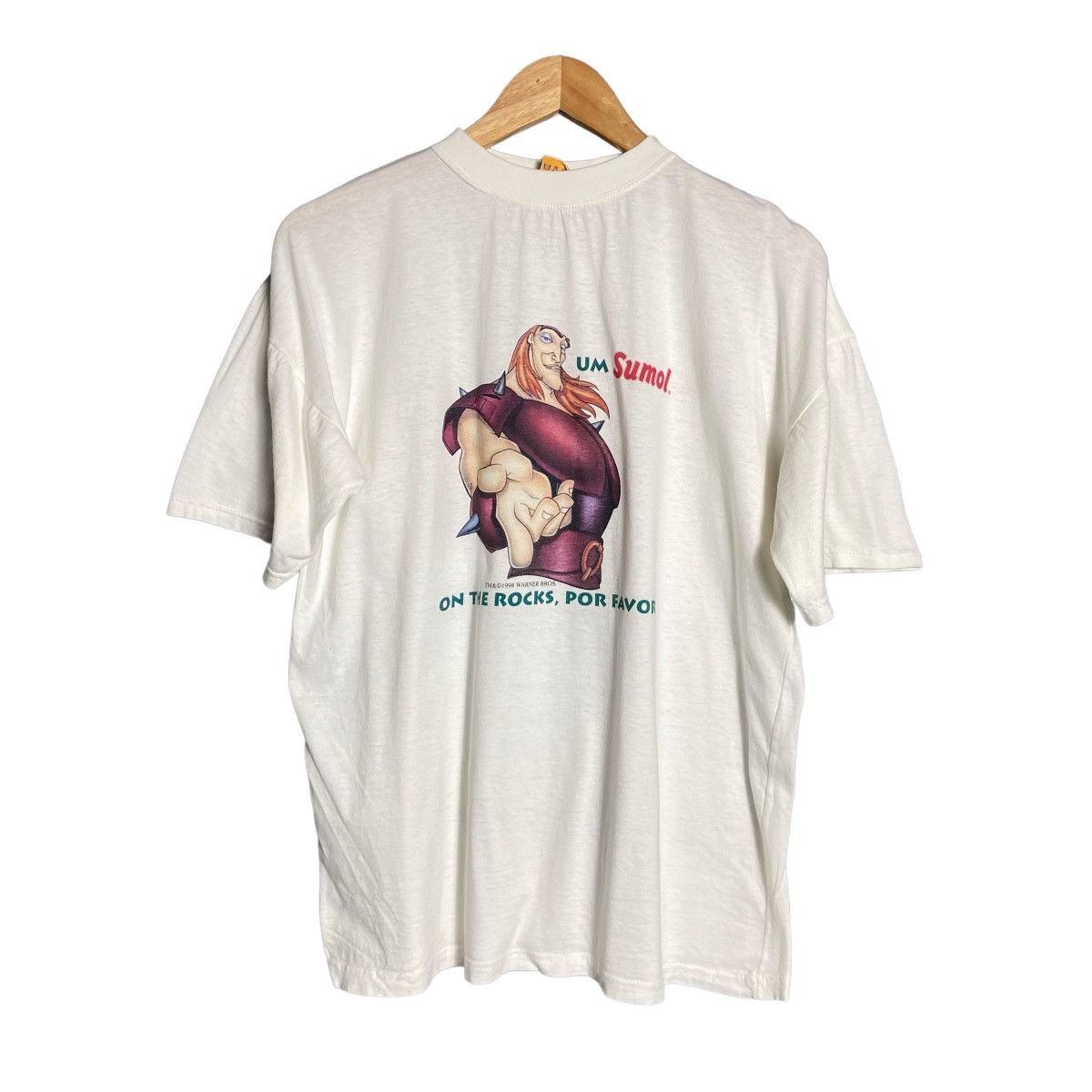 Anime Vintage 90s Ruber Quest For Camelot Warner Bros Tee / Anime Size US XL / EU 56 / 4 - 1 Thumbnail