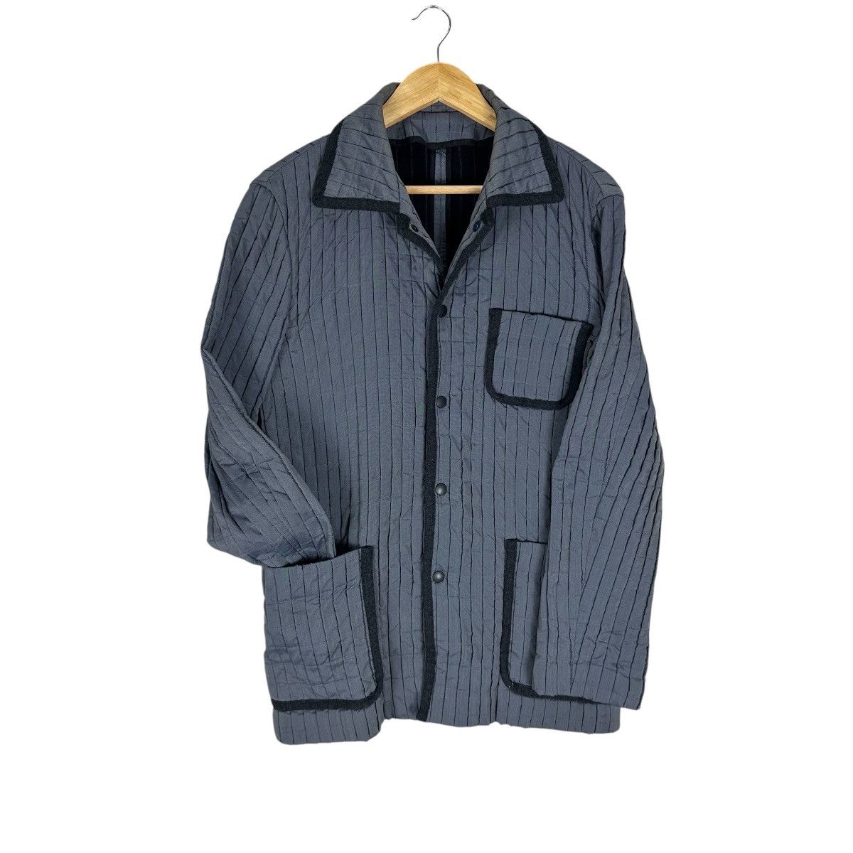 Comme Ca Ism COMME CA COLLECTION PLEATS SNAP BUTTON JACKET Size US M / EU 48-50 / 2 - 1 Thumbnail