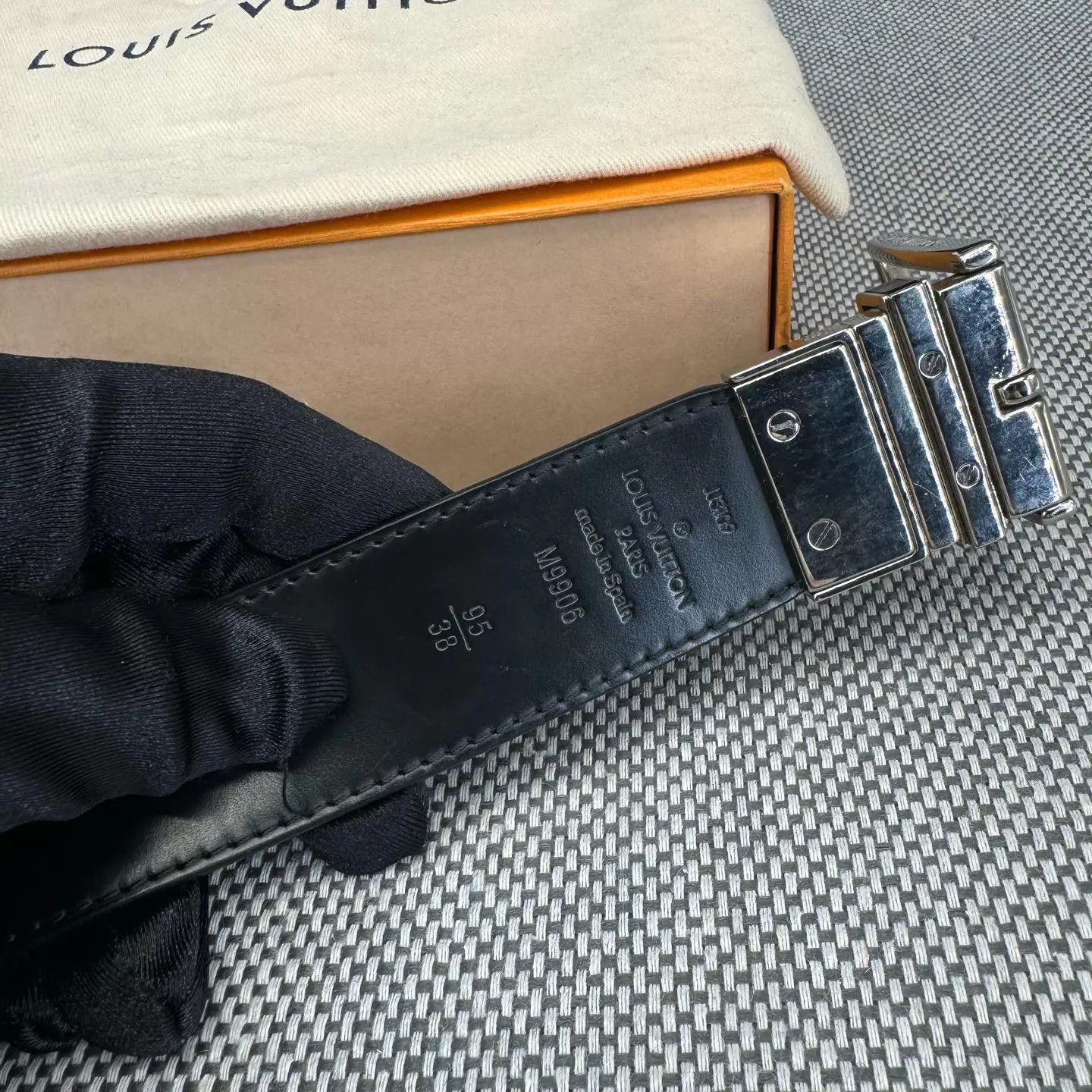 Louis Vuitton LV Checkerboard Belt 95 38 New w/ Box Size ONE SIZE - 5 Thumbnail