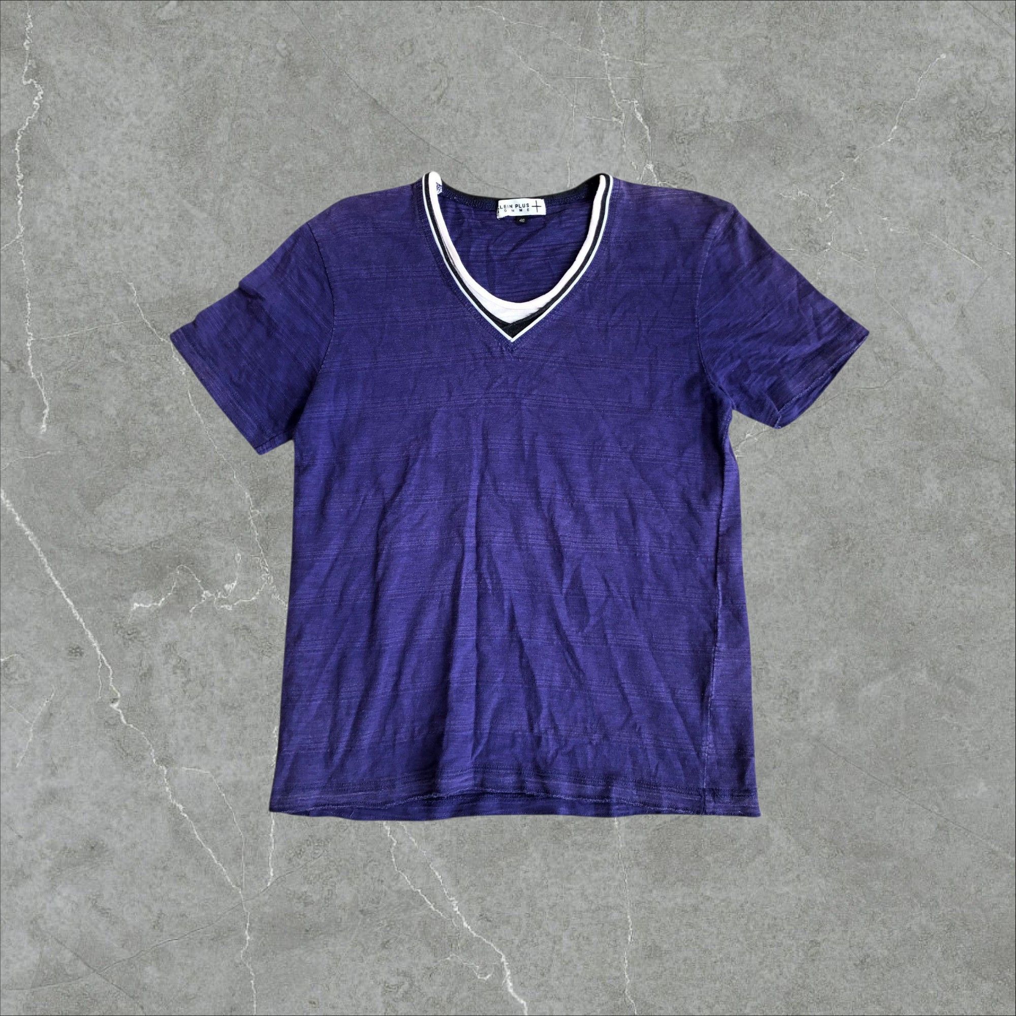 If Six Was Nine 2000s Double Layer Klein Plus Homme Vkei Style Size US M / EU 48-50 / 2 - 1 Thumbnail