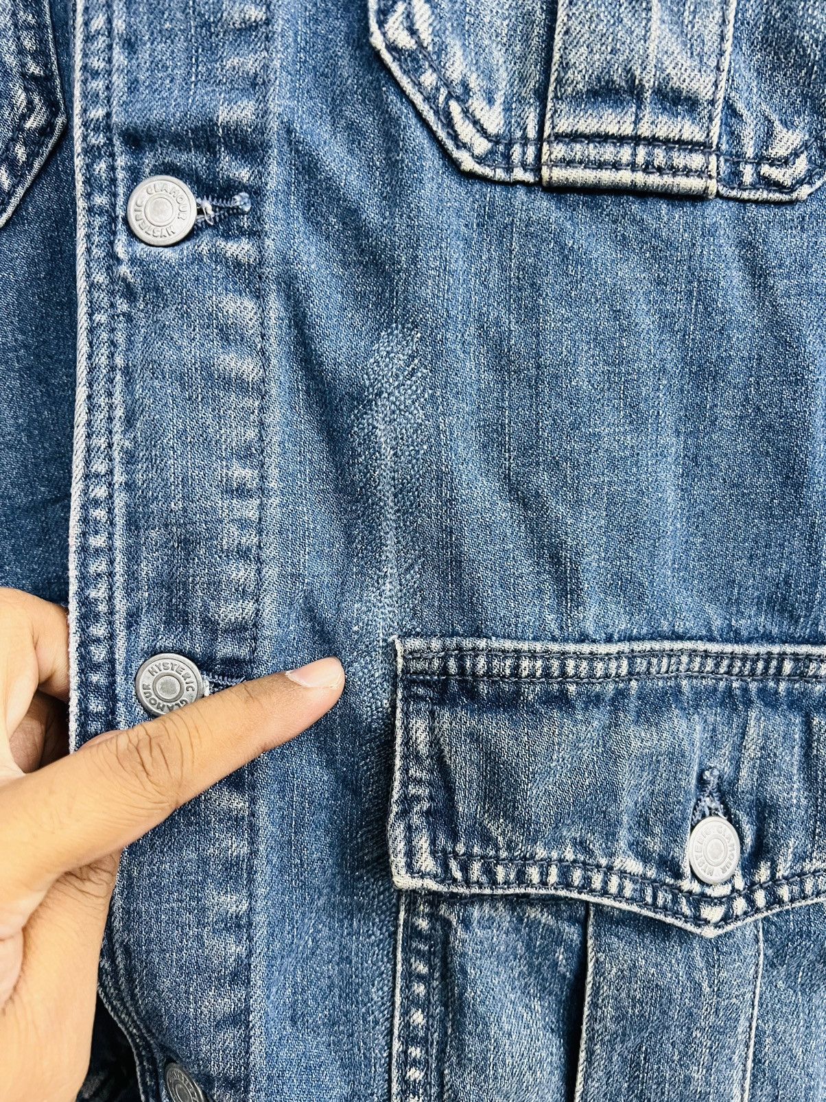 Hysteric Glamour Vintage Hysteric Glamour Heavy Denim Jacket Size US M / EU 48-50 / 2 - 9 Thumbnail