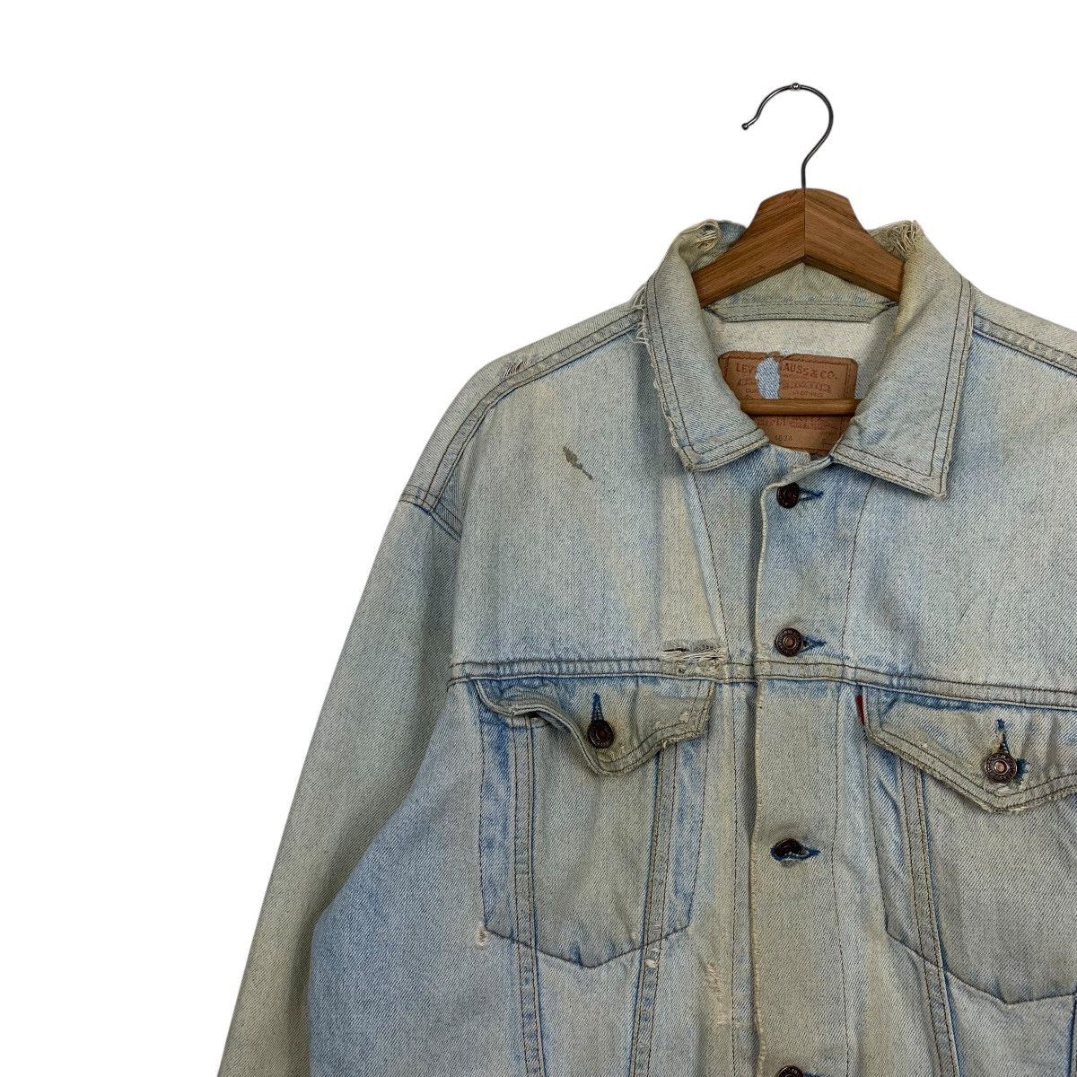 Levi's Vintage Levis 75525 Denim Jacket Size US S / EU 44-46 / 1 - 6 Thumbnail