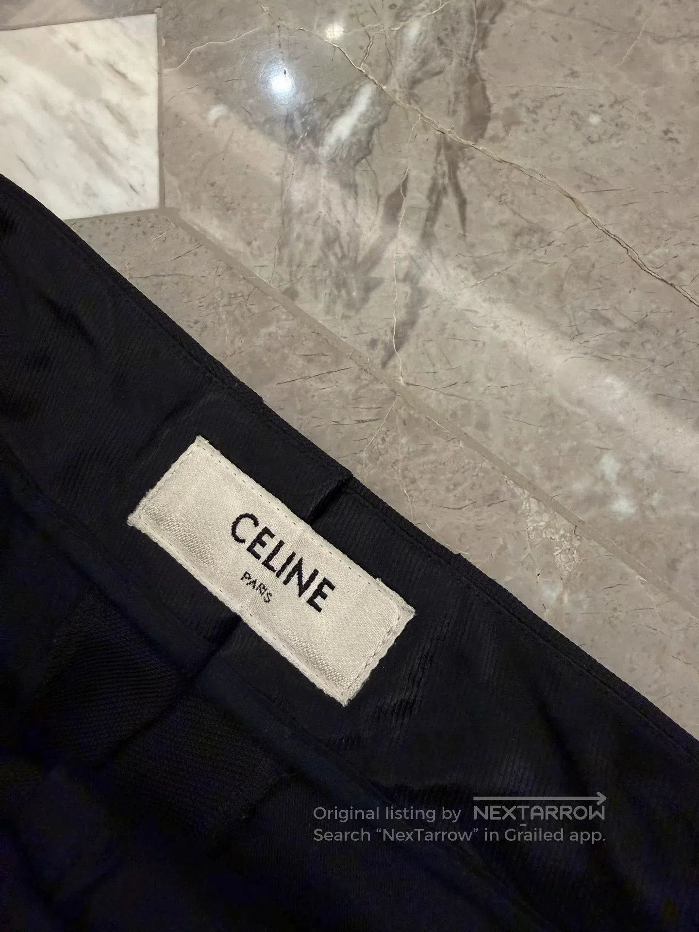 Celine Celine By Hedi Slimane Black Trousers. Size US 30 / EU 46 - 4 Thumbnail