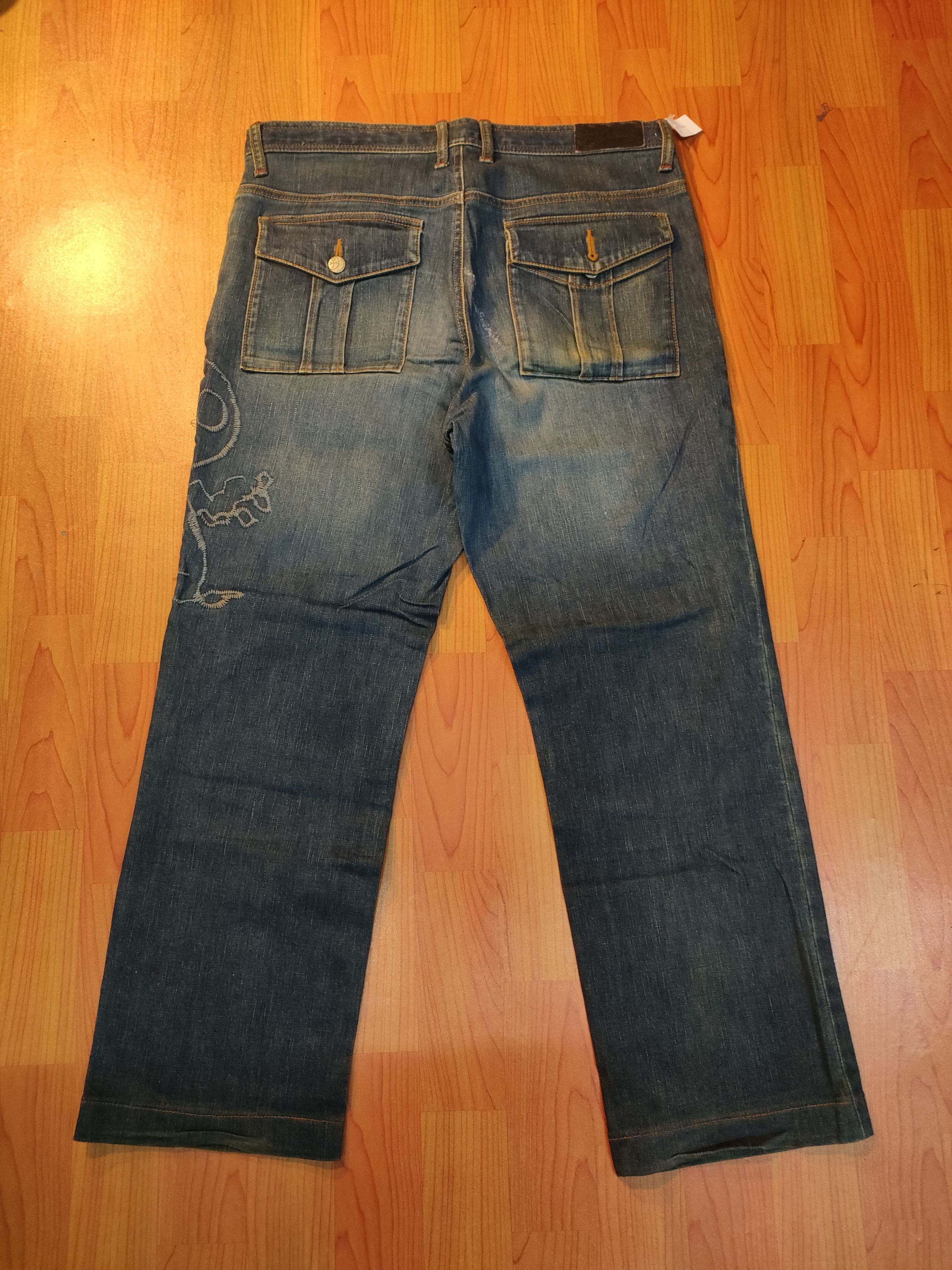 Jean Charles De Castelbajac × Peanuts Jeans Charles De Castelbajac x Peanut Embroided Jeans Size US 34 / EU 50 - 7 Thumbnail