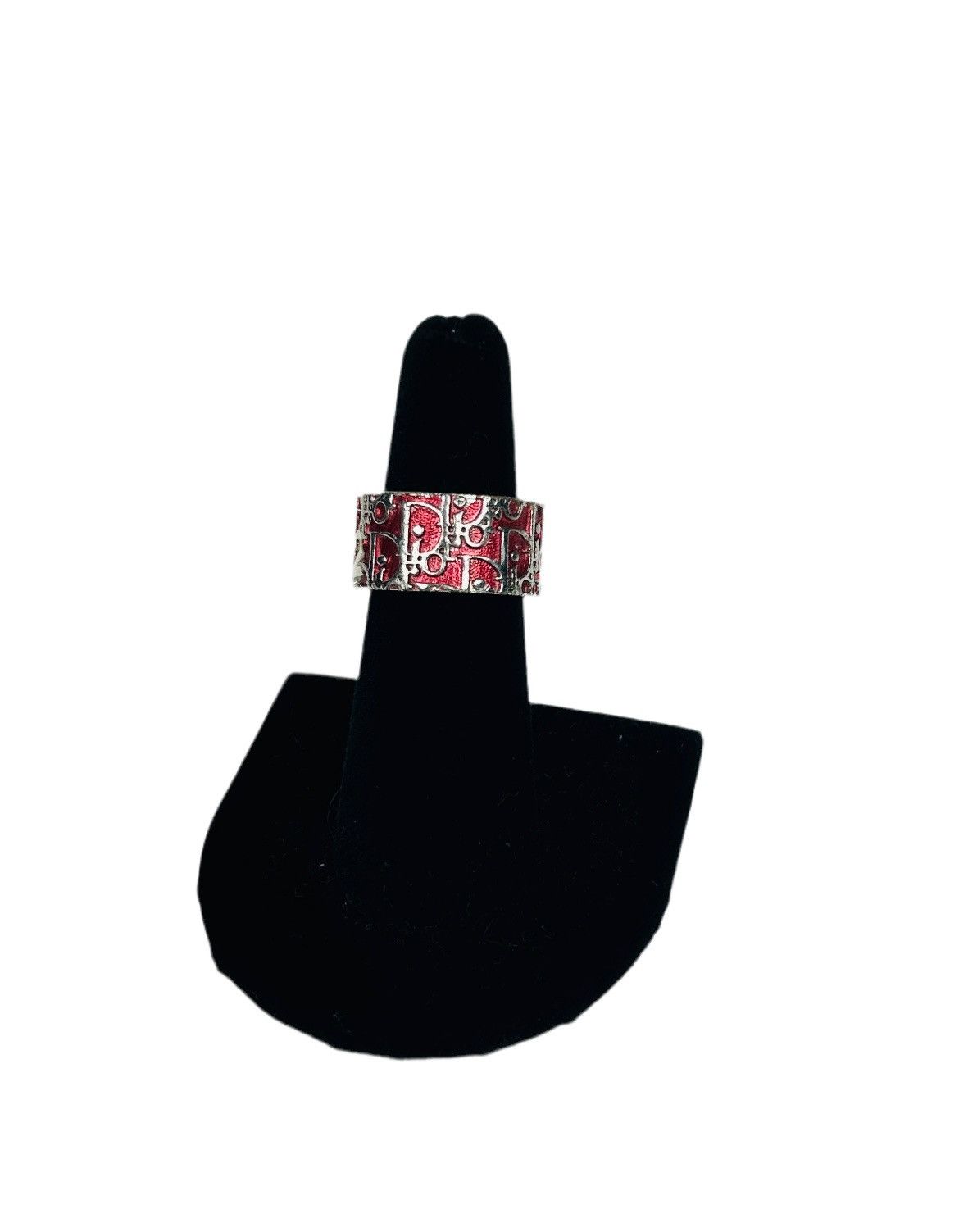 Dior Dior Red Trotter 2 Ring Size 6 Size ONE SIZE - 2 Thumbnail