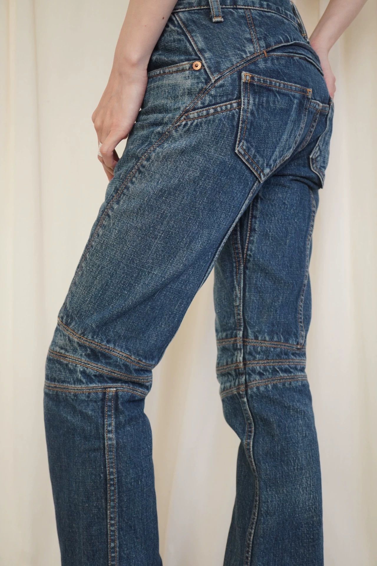 Junya Watanabe JunyaWatanabe 2002SS Rare Structured Jeans S 9/10 Size US 30 / EU 46 - 4 Thumbnail