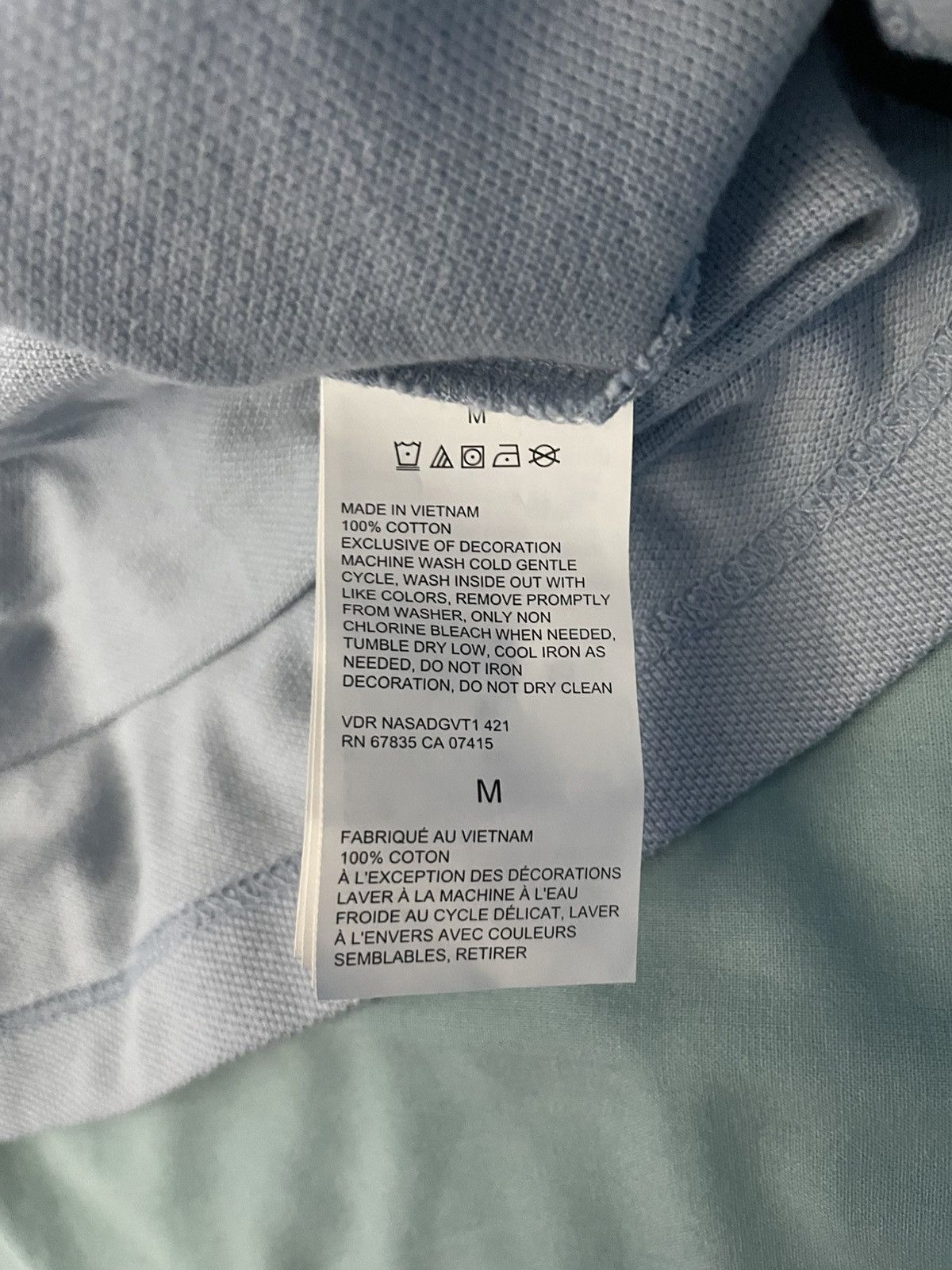 Nautica Nautica Slim Fit Polo Shirt – Light Blue – Size M Size US M / EU 48-50 / 2 - 8 Thumbnail