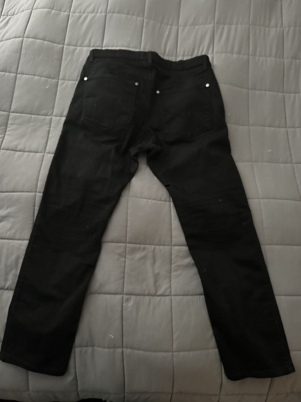 Acne Studios Black Acne Pants 33 x 32 Size US 33 - 2 Thumbnail
