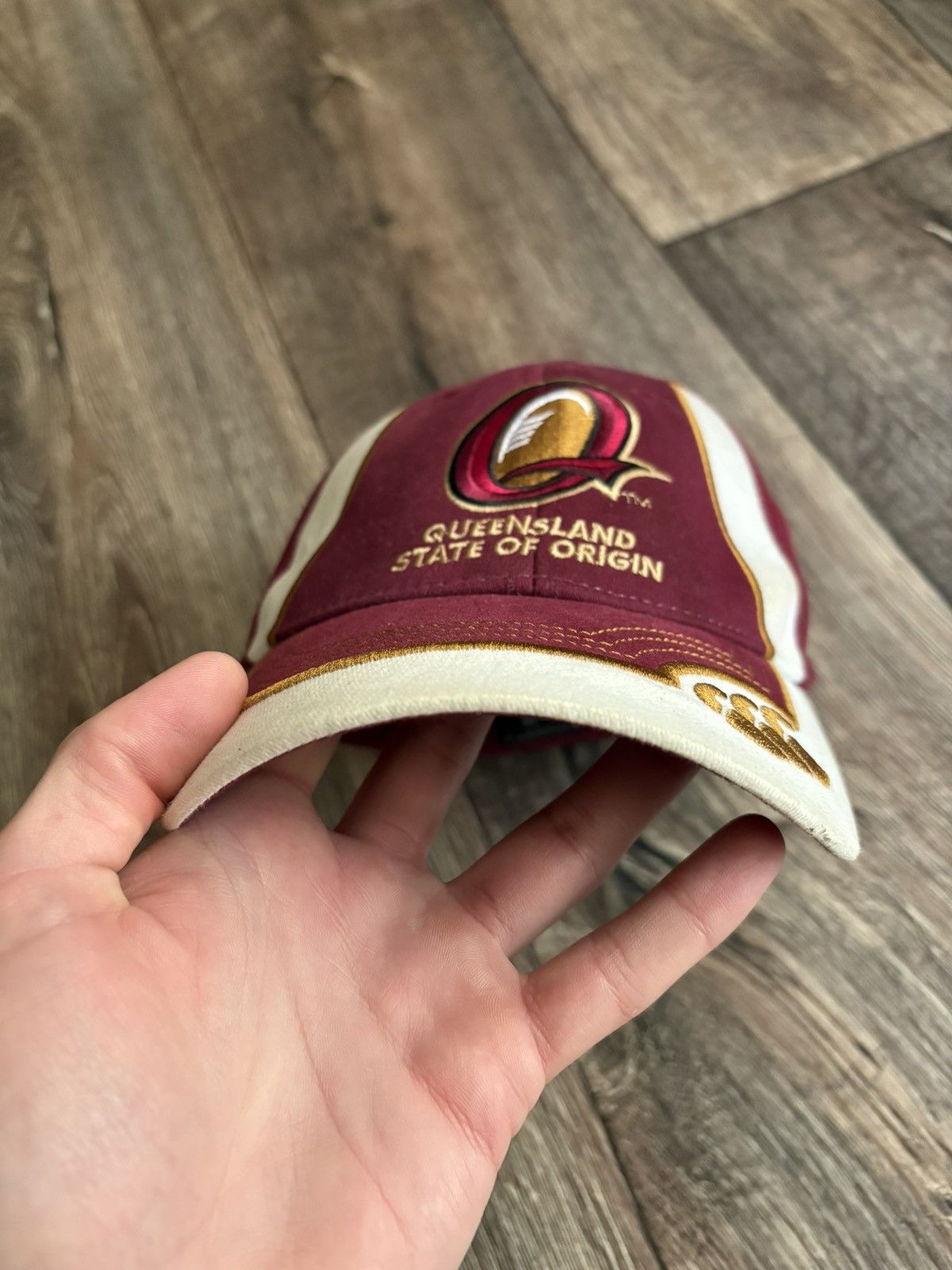 Queensland State Of Origin Team Vintage Rugby Team Rare Cap, image size:1200x1600