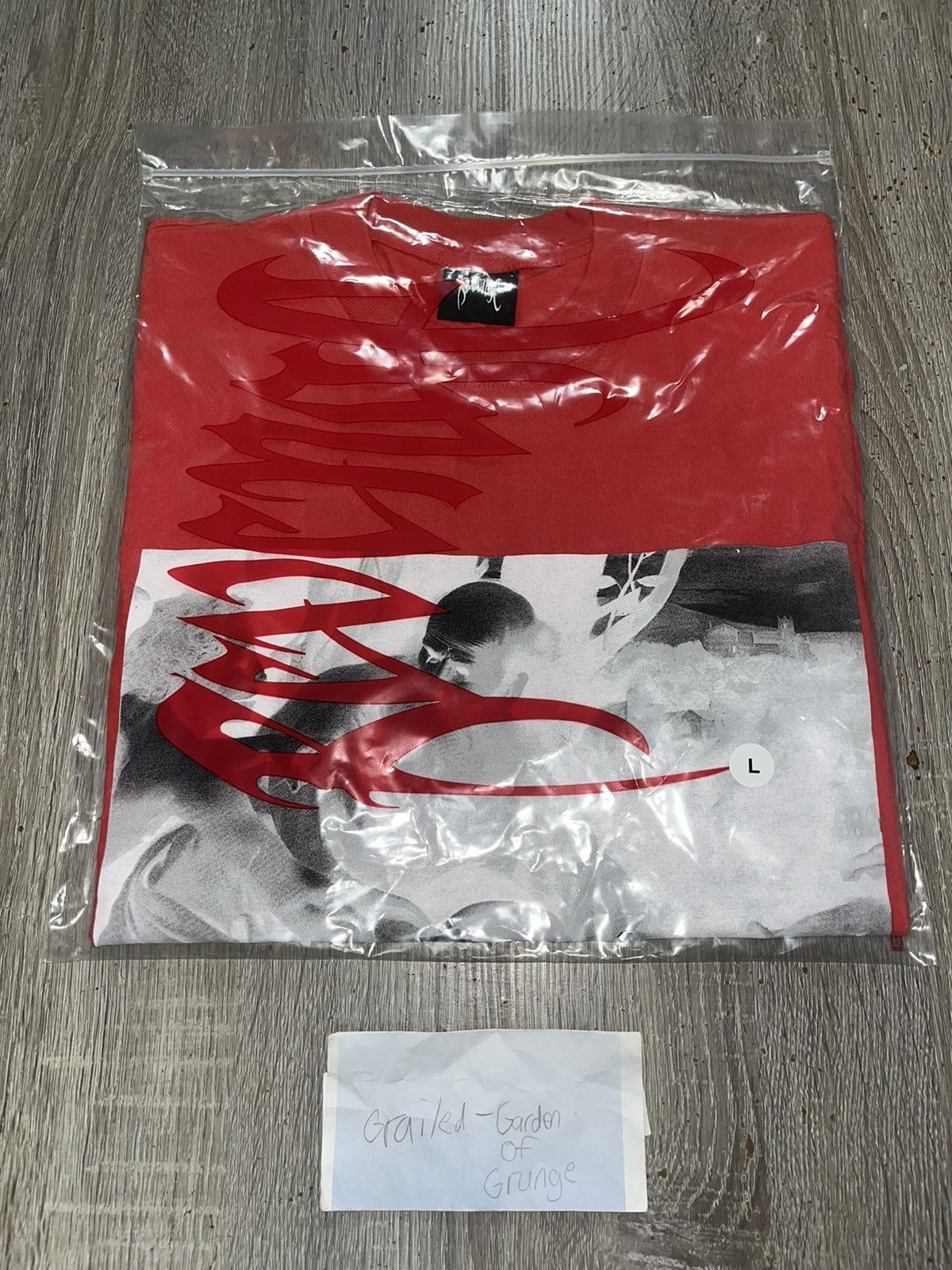 999 Club × Revenge Revenge - Sacrifice of Isaac T Shirt Red Size US L / EU 52-54 / 3 - 1 Thumbnail