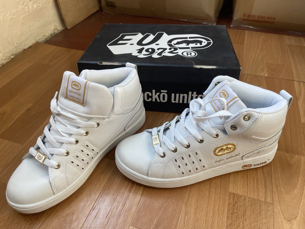 Ecko Unltd. Ecko Unltd Phranz Sneakers Shoes 2006 Vintage Hip Hop sz 9 Size US 9 / EU 42 - 9 Thumbnail