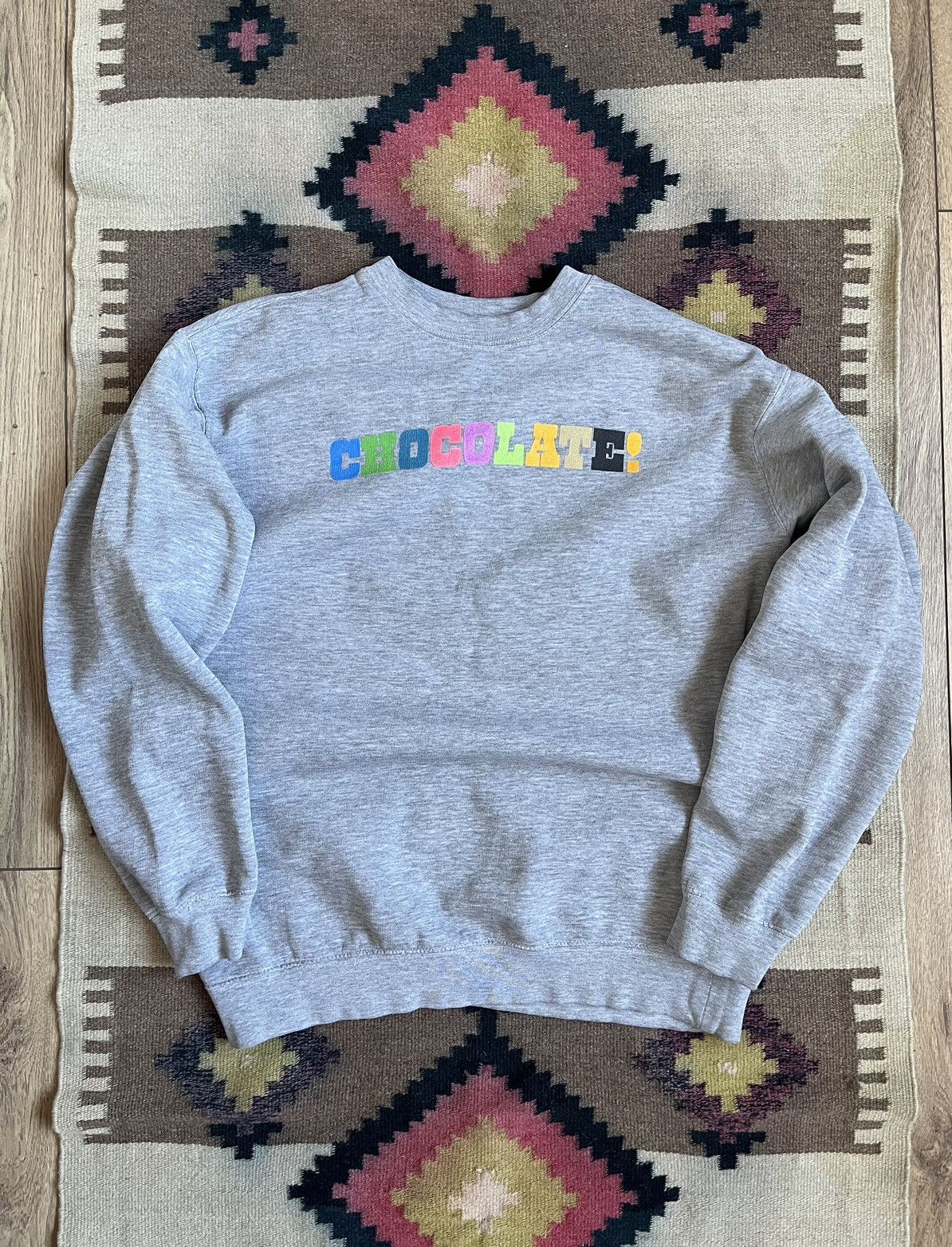 Chocolate Vintage Y2K Chocolate Skateboards Grey Men Sweatshirt Size US L / EU 52-54 / 3 - 1 Thumbnail