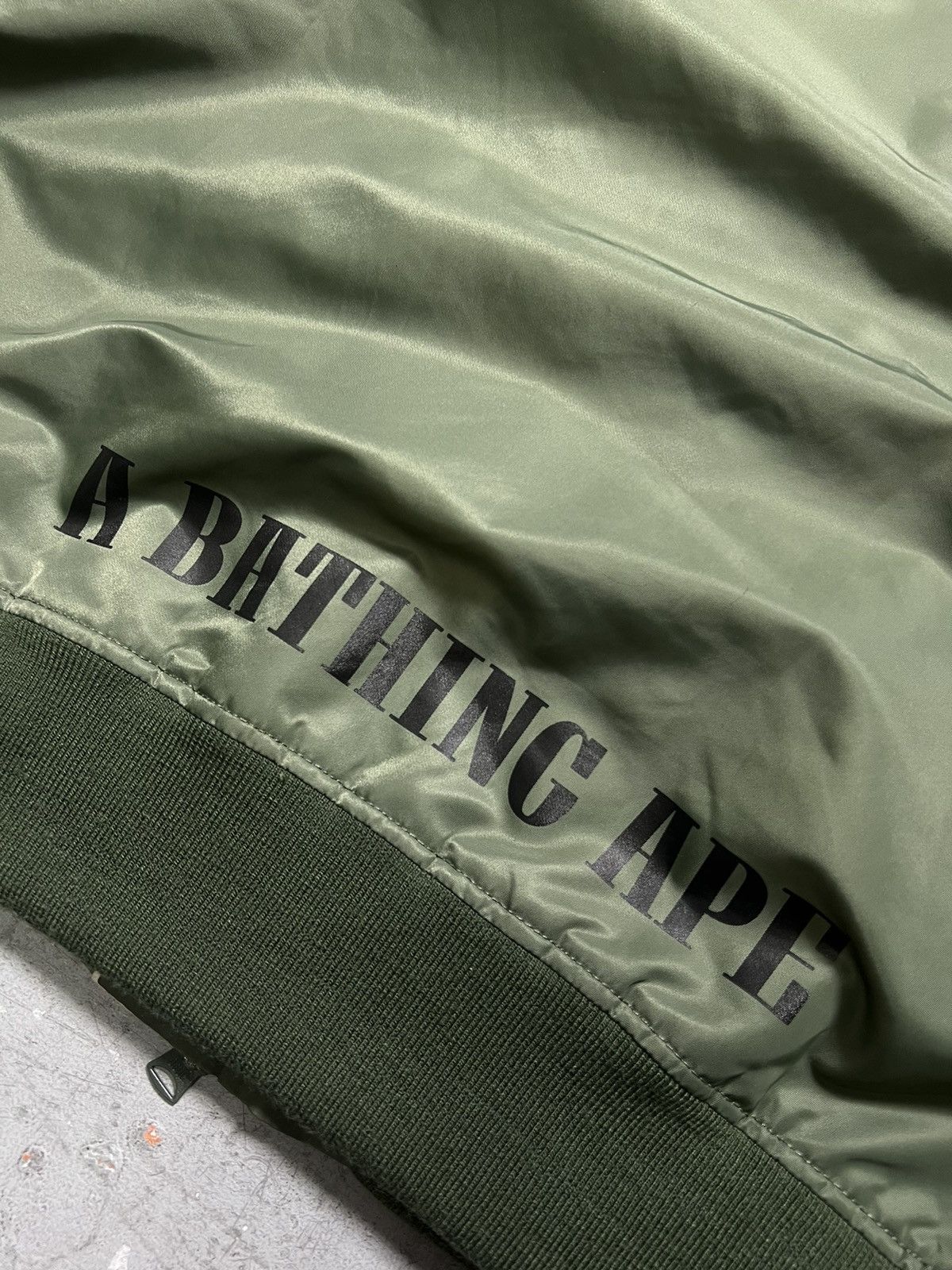 Bape A Bathing Ape Bomber Jacket Size US XXL / EU 58 / 5 - 9 Thumbnail