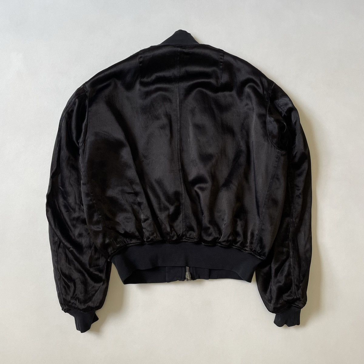 Haider Ackermann A/W 14 Perth Black Cotton Bomber Jacket Size US M / EU 48-50 / 2 - 23 Thumbnail