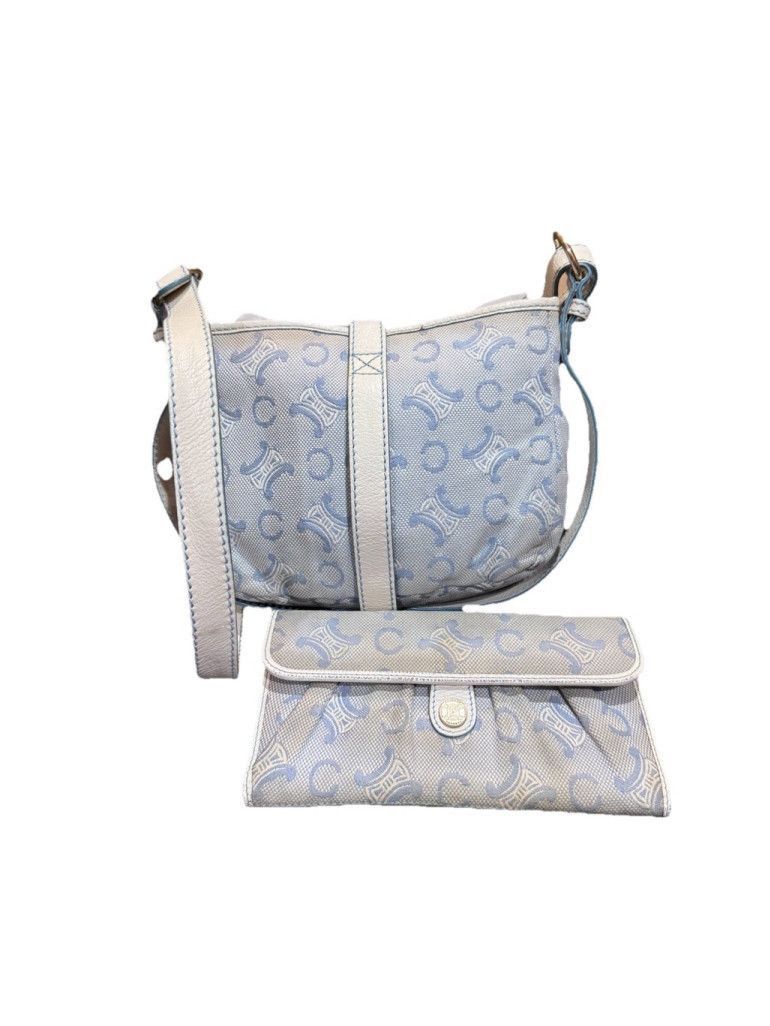Celine Celine C Macadam Canvas Shoulder Bag & Wallet Size ONE SIZE - 3 Thumbnail