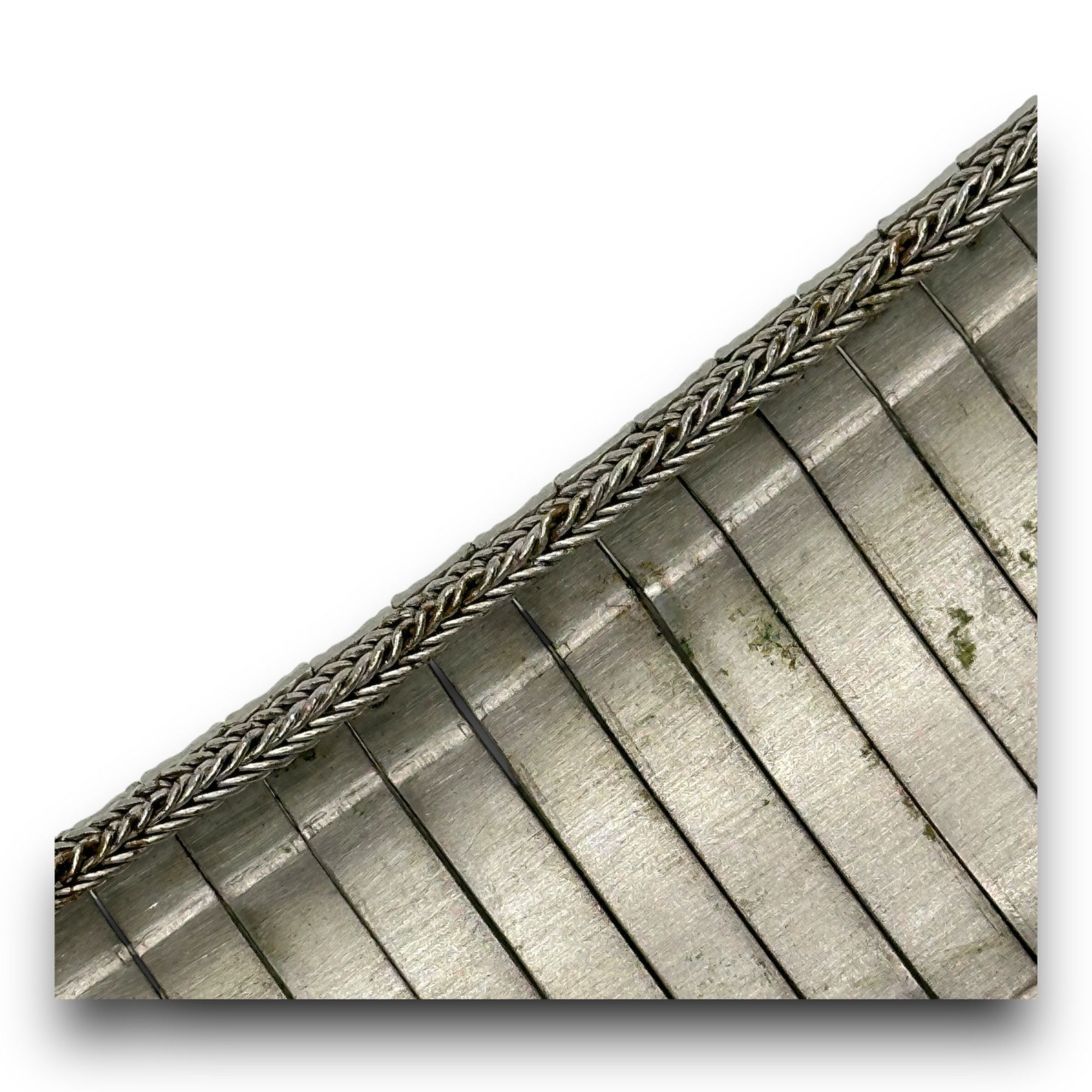 Vintage Vintage SilverTone Cuff Bracelet Art Deco Retro Bohemian Rar Size ONE SIZE - 7 Thumbnail
