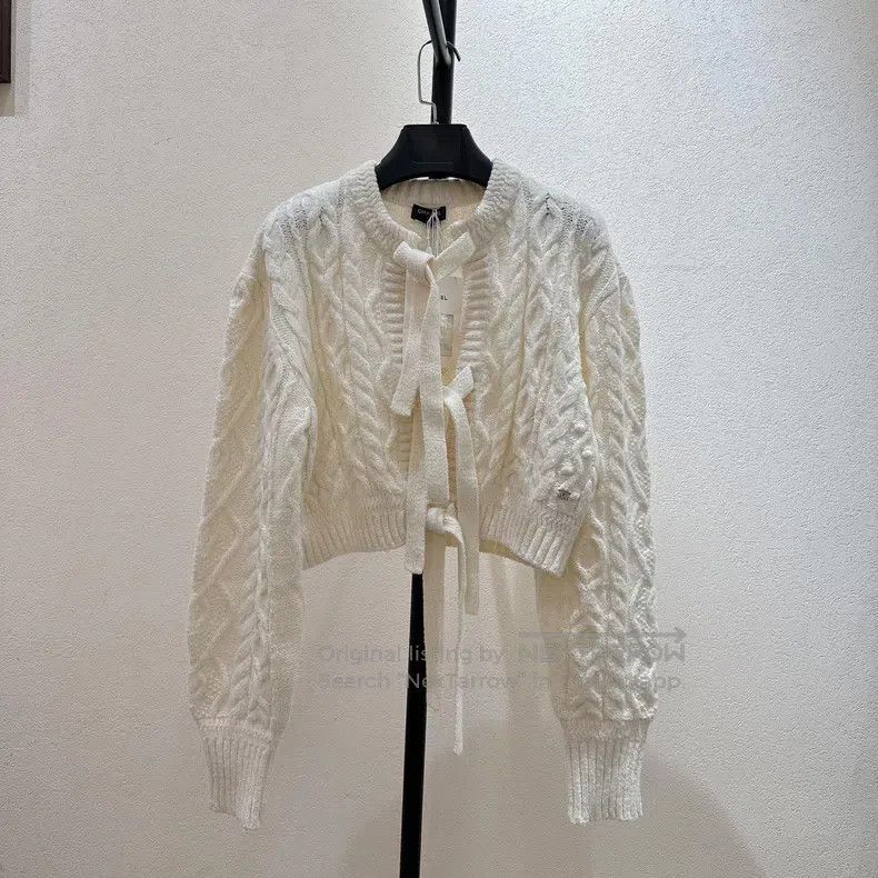 Chanel Chanel Ski Series White Cashmere Cardigan coat Size S / US 4 / IT 40 - 1 Thumbnail