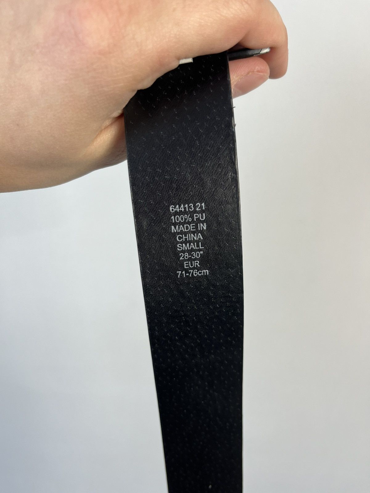 DC Comics Batman Y2K Vintage DC Faux Leather Belt Size 30 - 3 Thumbnail
