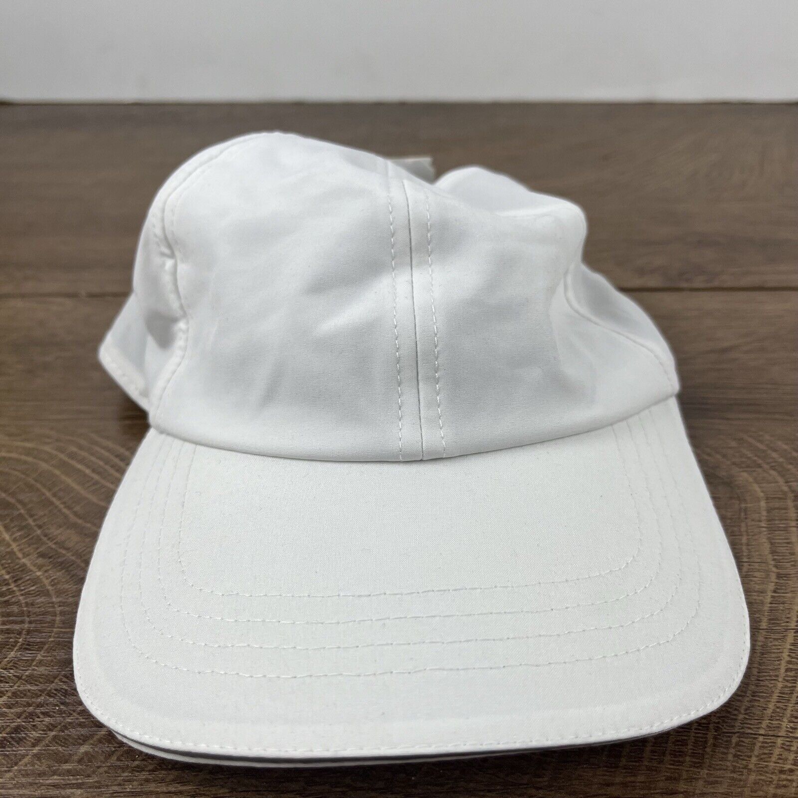 Other Athletic Running Hat White Cap Hat White Cap Hat Adjustable Size ONE SIZE - 5 Thumbnail
