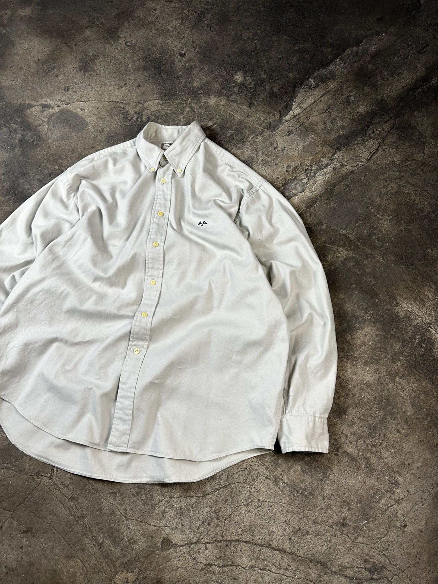 Burberry Vintage Thomas Burberry Basic Button Up Shirt Size US L / EU 52-54 / 3 - 3 Thumbnail