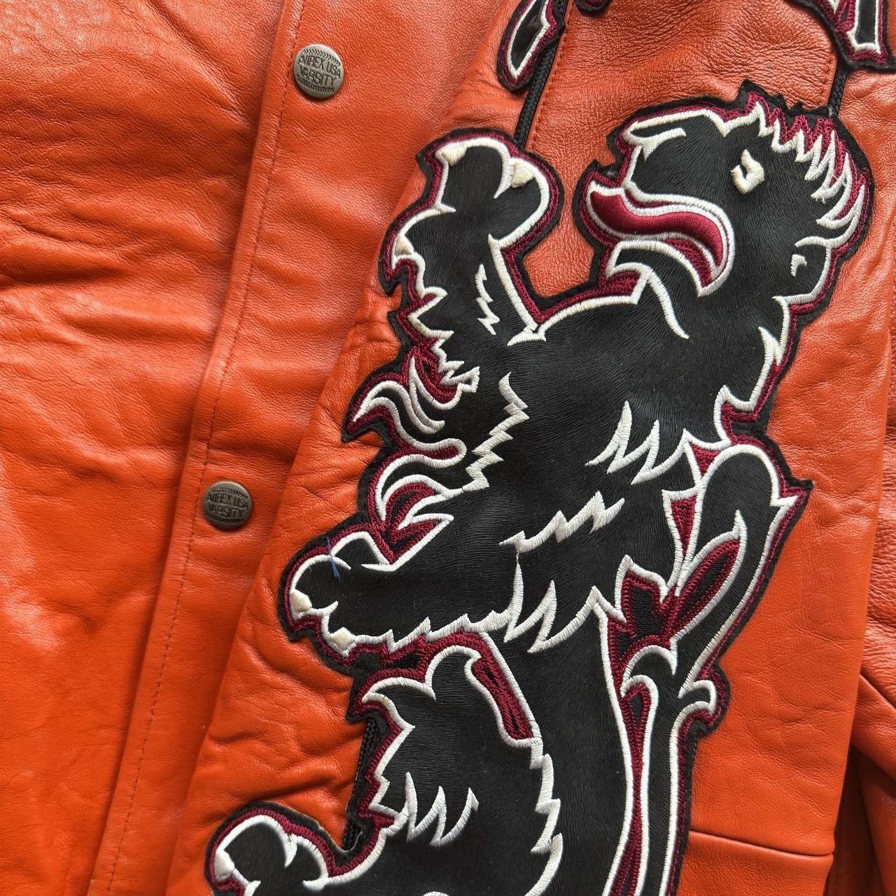 Avirex Avirex Leather Varsity Jacket Size US XL / EU 56 / 4 - 4 Thumbnail