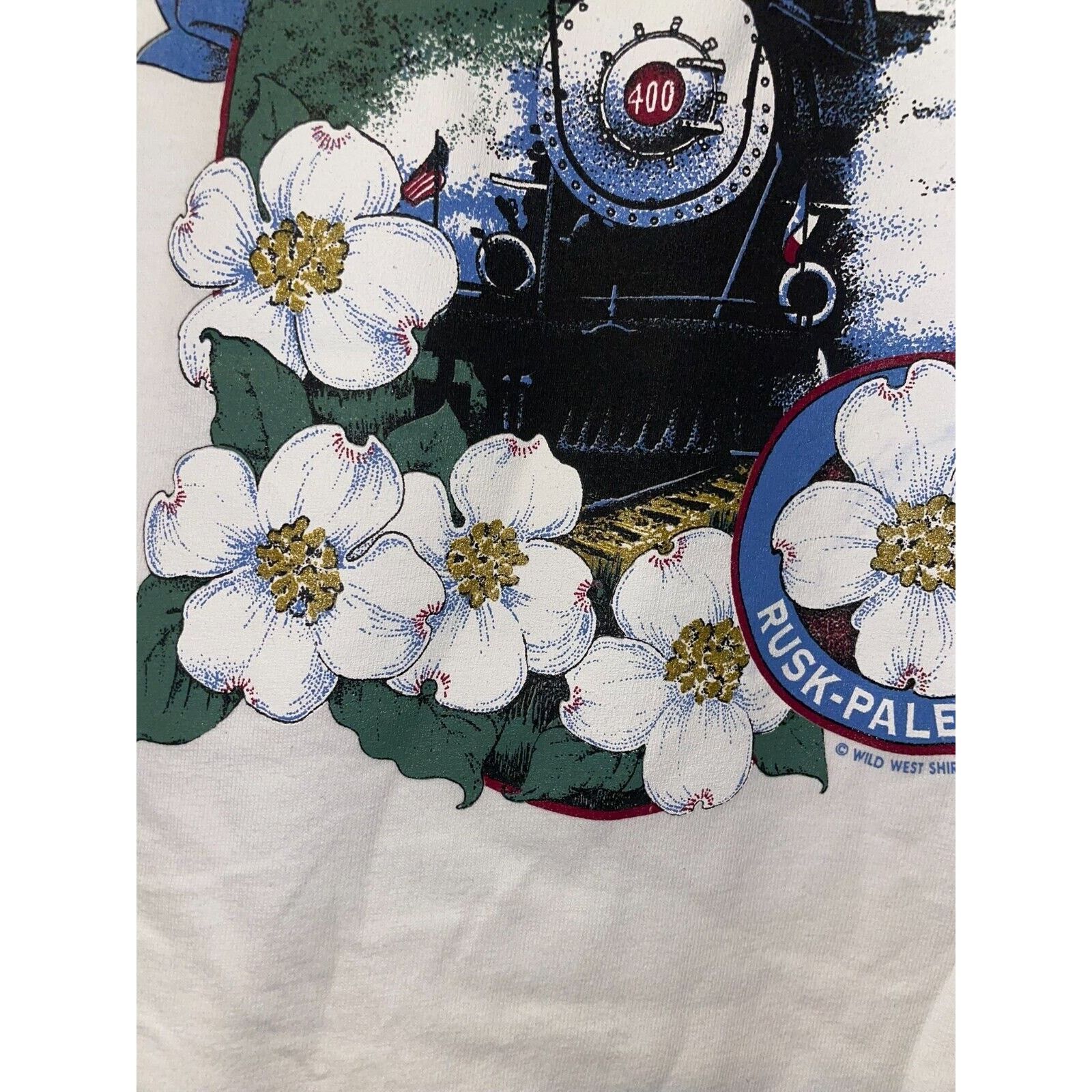 Anvil Vintage Womens Train Shirt Texas State Railroad Tee 90s M Size M / US 6-8 / IT 42-44 - 6 Thumbnail
