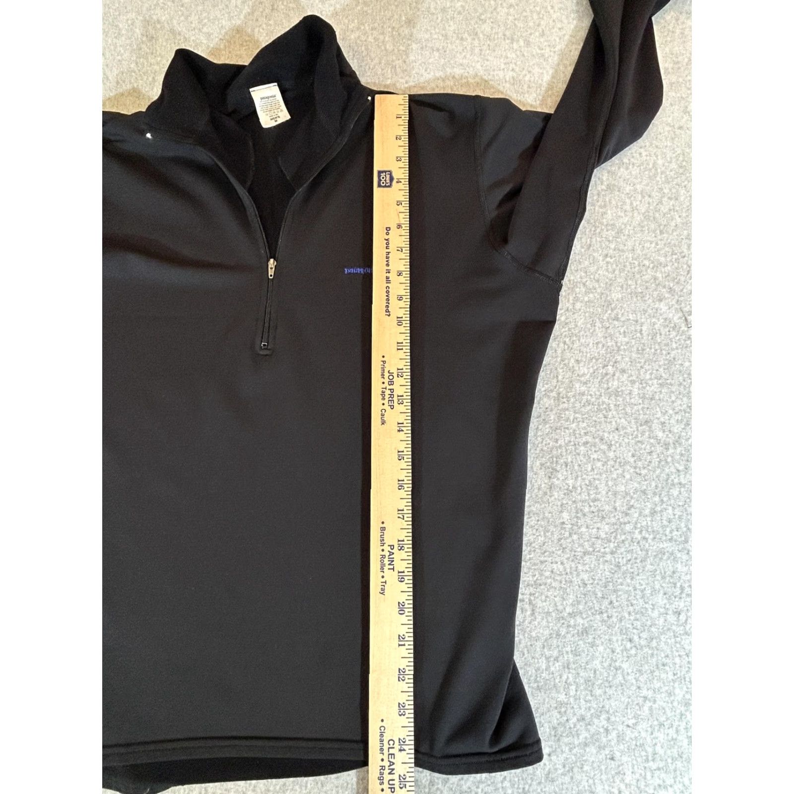 Patagonia Patagonia Pullover Mens M Base Layer 1/4 Zip Black USA Vintage Size US M / EU 48-50 / 2 - 7 Thumbnail