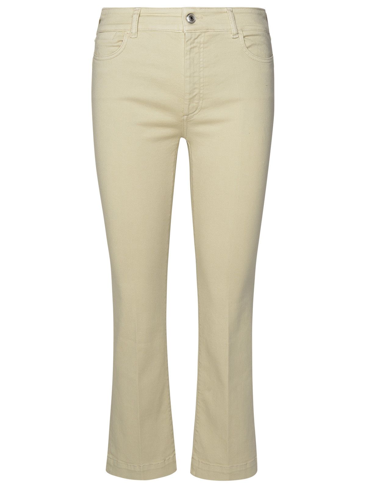 image of Sportmax Beige Cotton Jeans, Women's (Size 24)