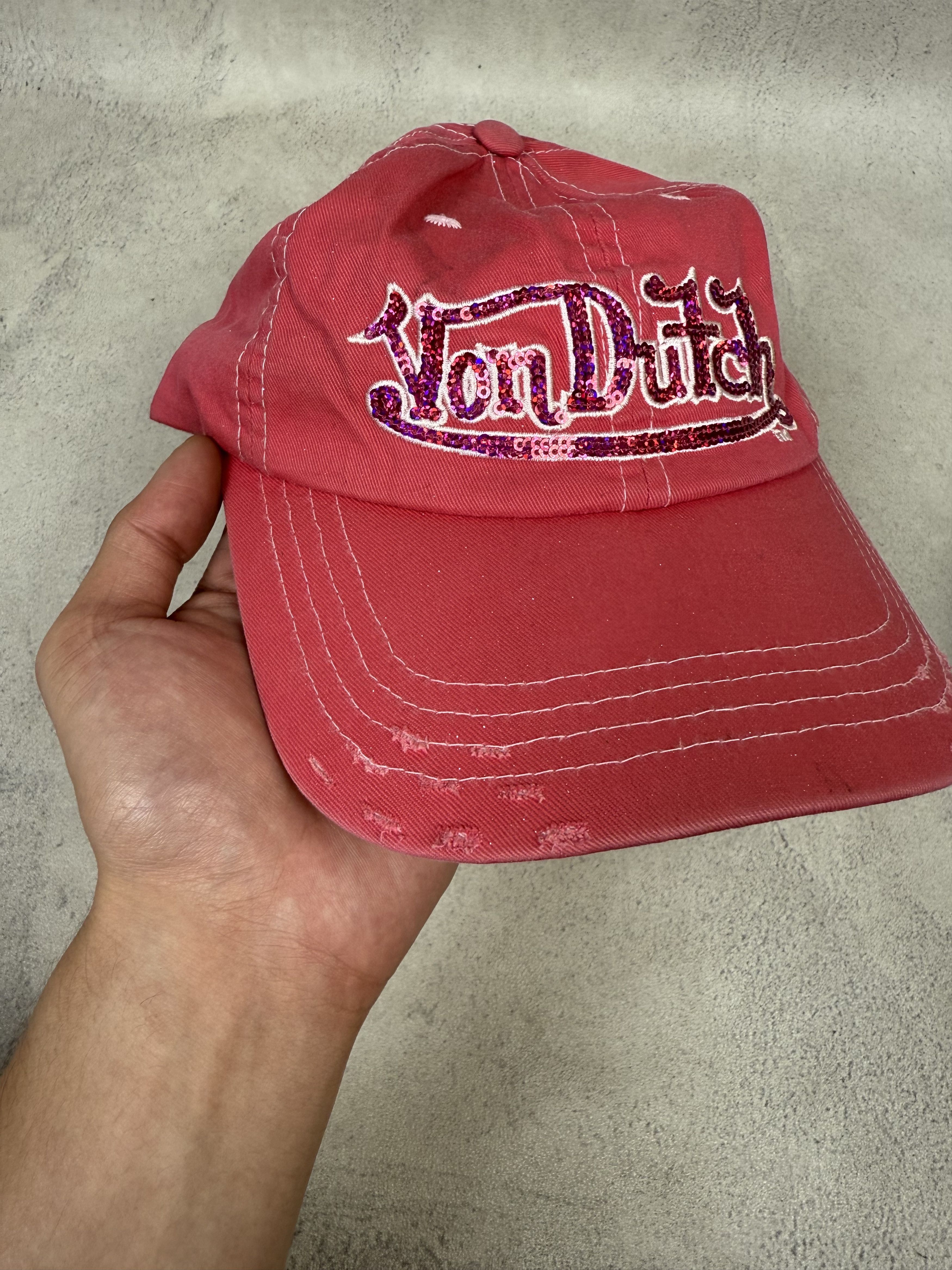 Von Dutch Von Dutch Distressed Cap Size ONE SIZE - 7 Thumbnail