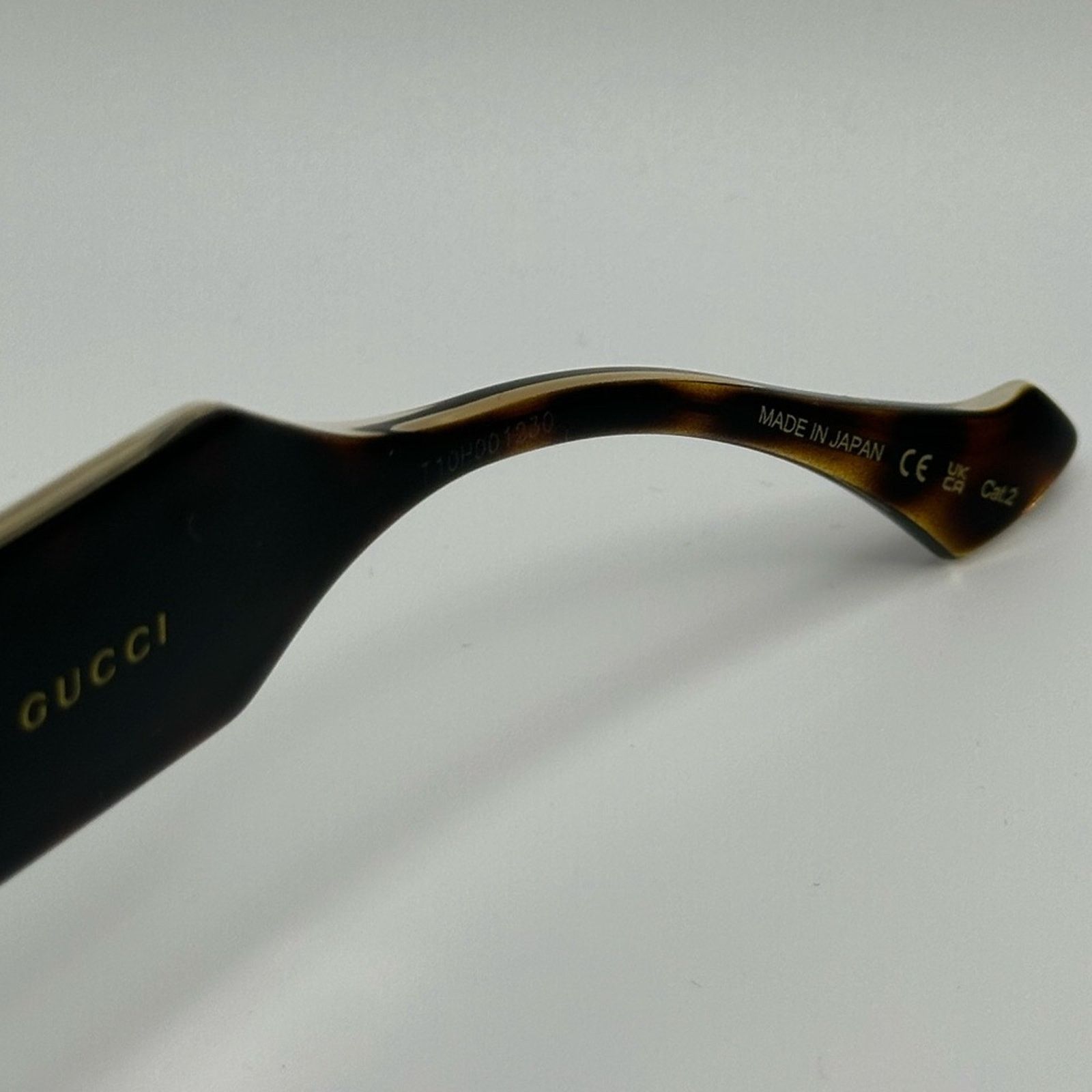 Gucci NEW Gucci Sunglasses GG1553S 002 Havana Crystal Brown Women Size ONE SIZE - 4 Thumbnail