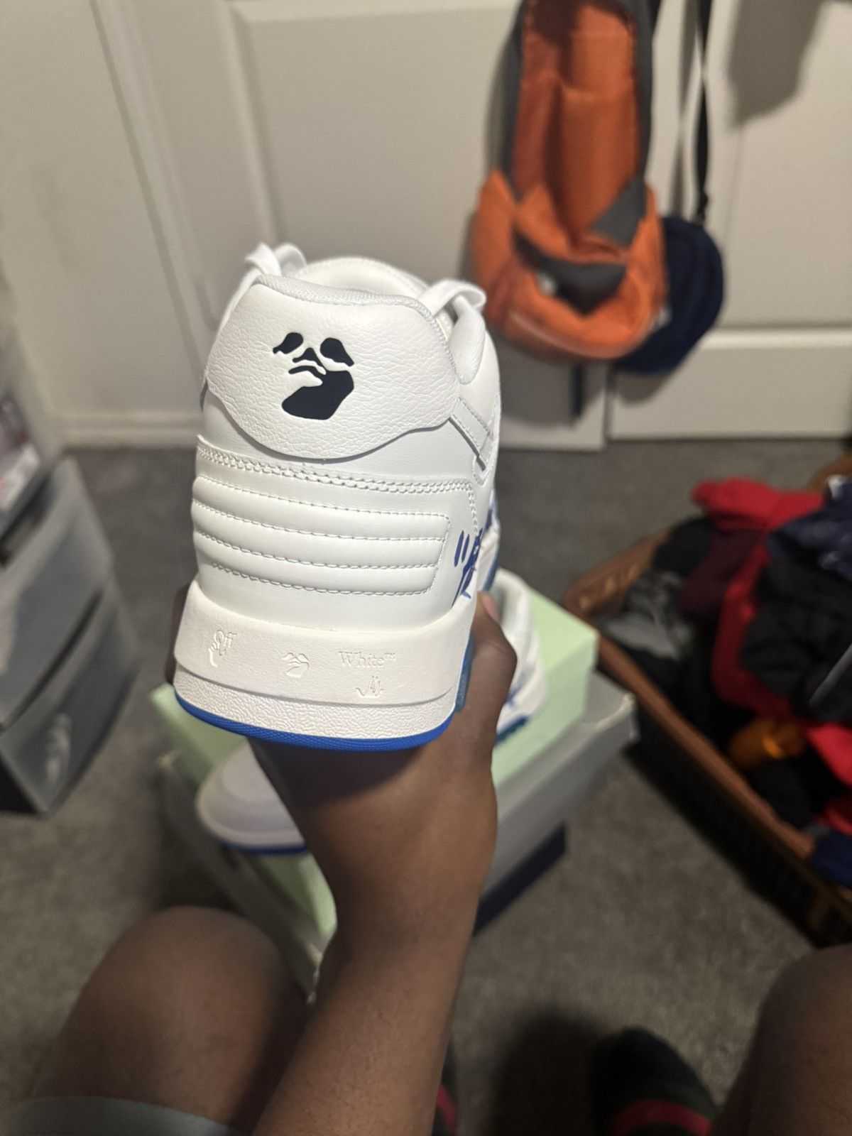 Off-White Off-White Out of Office 'For Walking - White Blue' Size US 10.5 / EU 43-44 - 11 Thumbnail