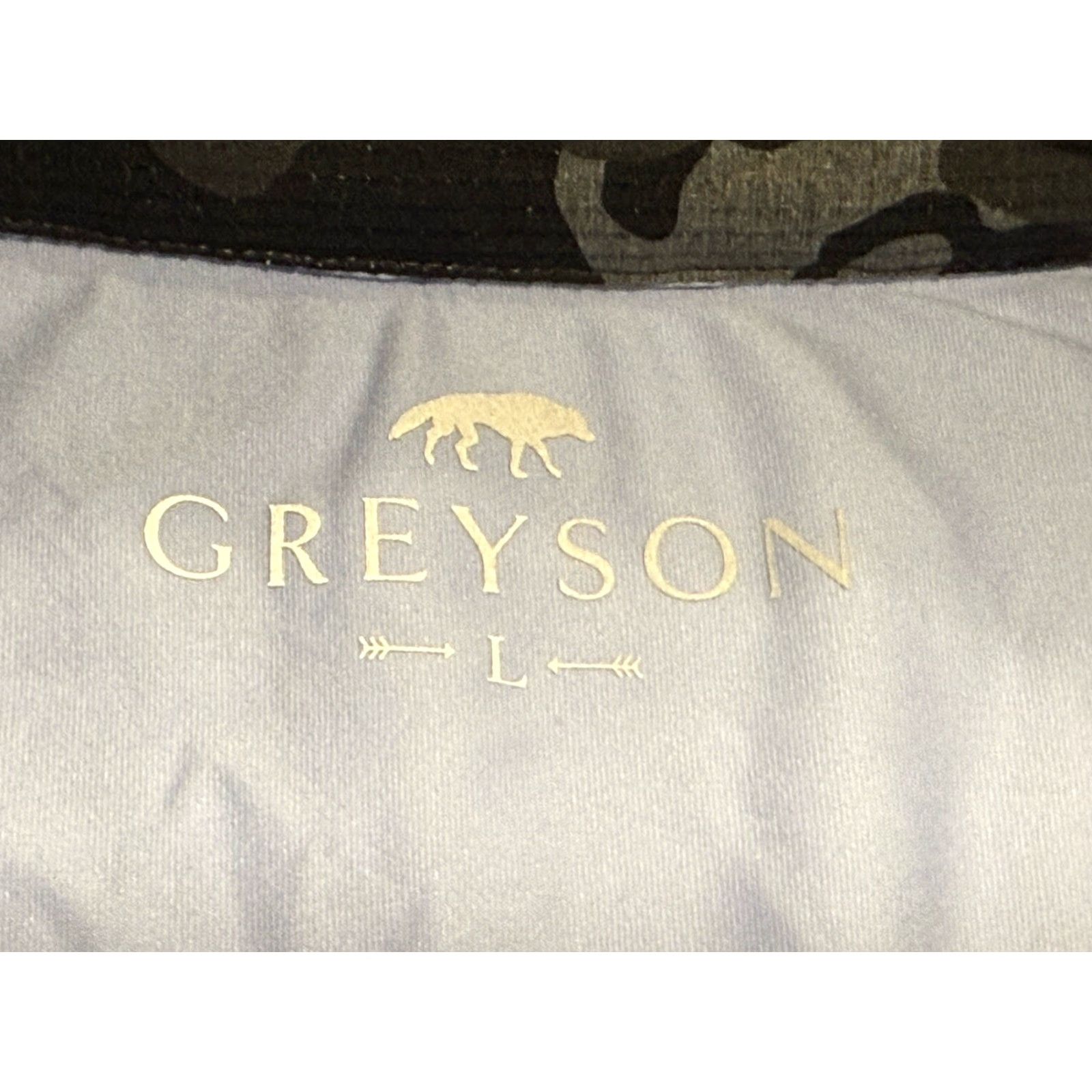 Vintage Greyson Golf Shirt Men’s Large 1/4 Zip Blue Stretch Pullover Athletic Fit Embroidered Logo Mock Neck Pullover Activewear Casual Mens L Blue 1/4 ZIP Size US L / EU 52-54 / 3 - 5 Thumbnail