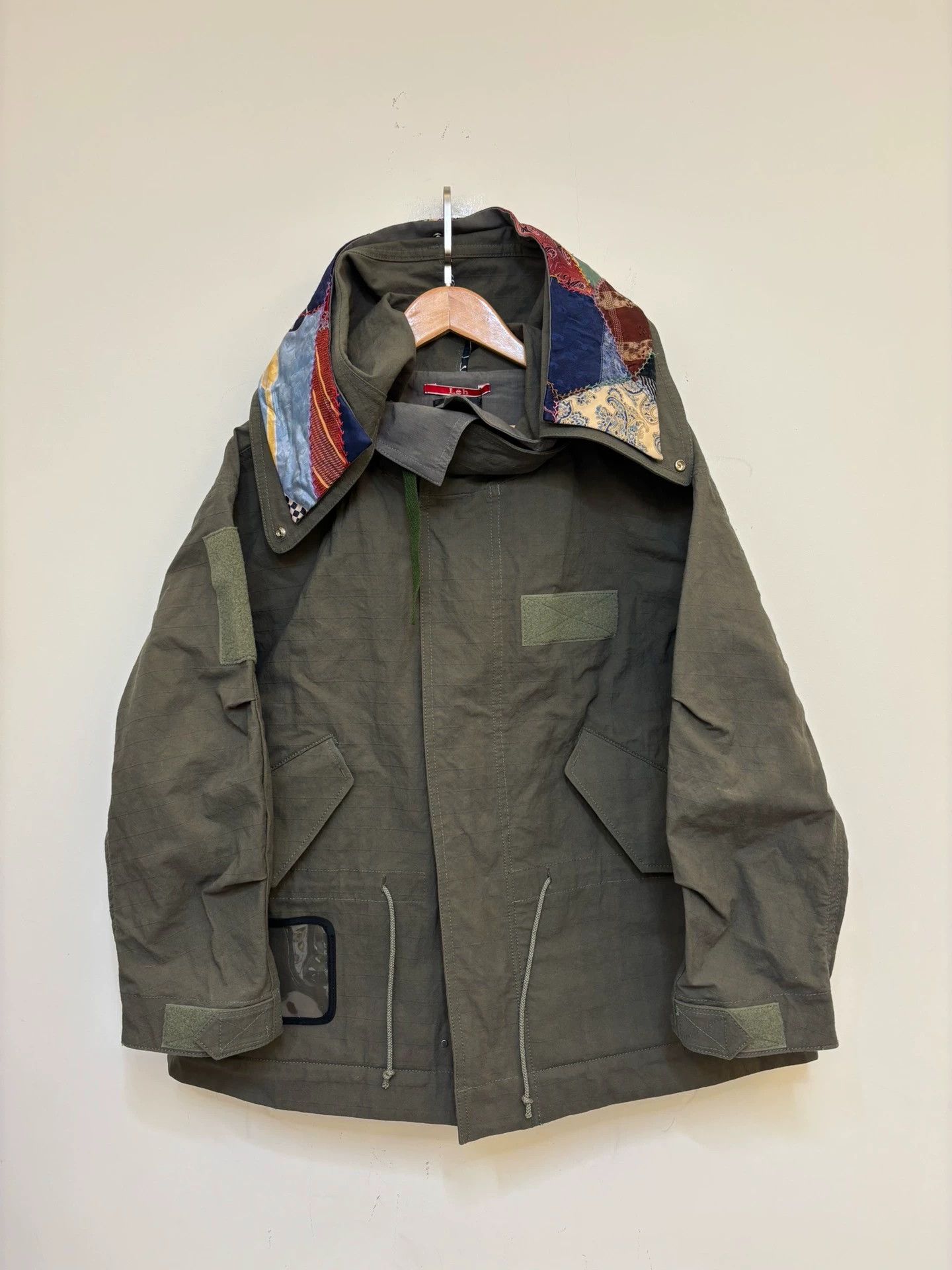 Other LEH Silk & Antique Fabric Patchwork Nylon Jacket M Size US M / EU 48-50 / 2 - 2 Thumbnail
