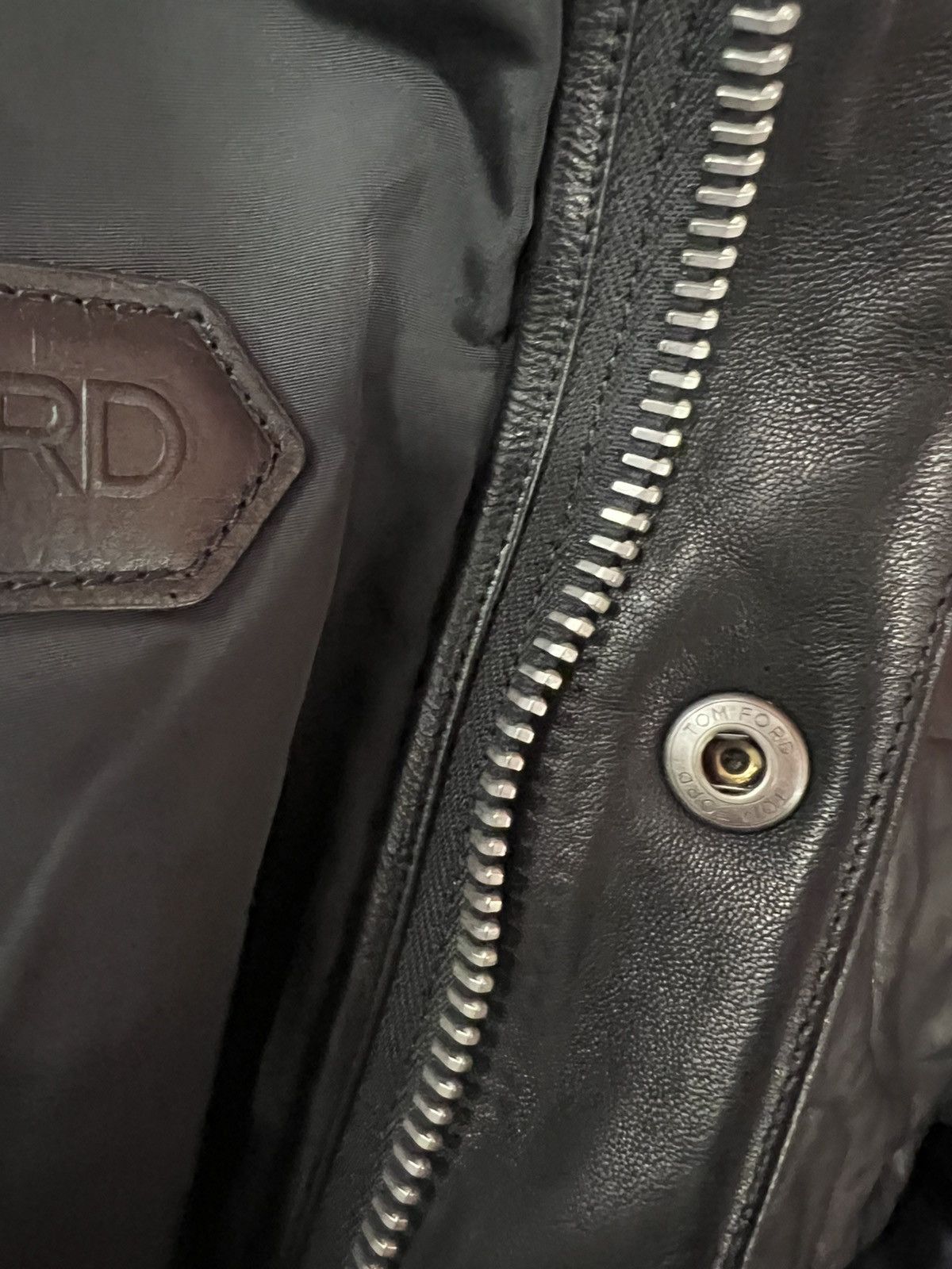 Tom Ford Tom Ford Quilted Shearling Leather Jacket size 62 XXL $8500 Size US XXL / EU 58 / 5 - 11 Thumbnail