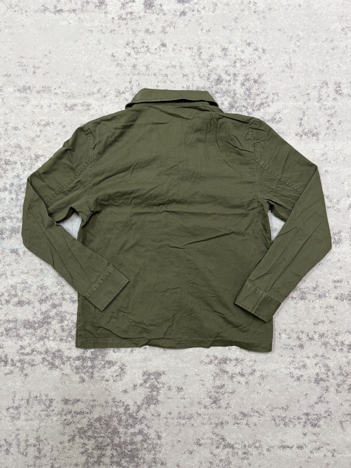 Vintage Browny U.S Army Military Open Colar Button Up shirt Size S / US 4 / IT 40 - 10 Thumbnail