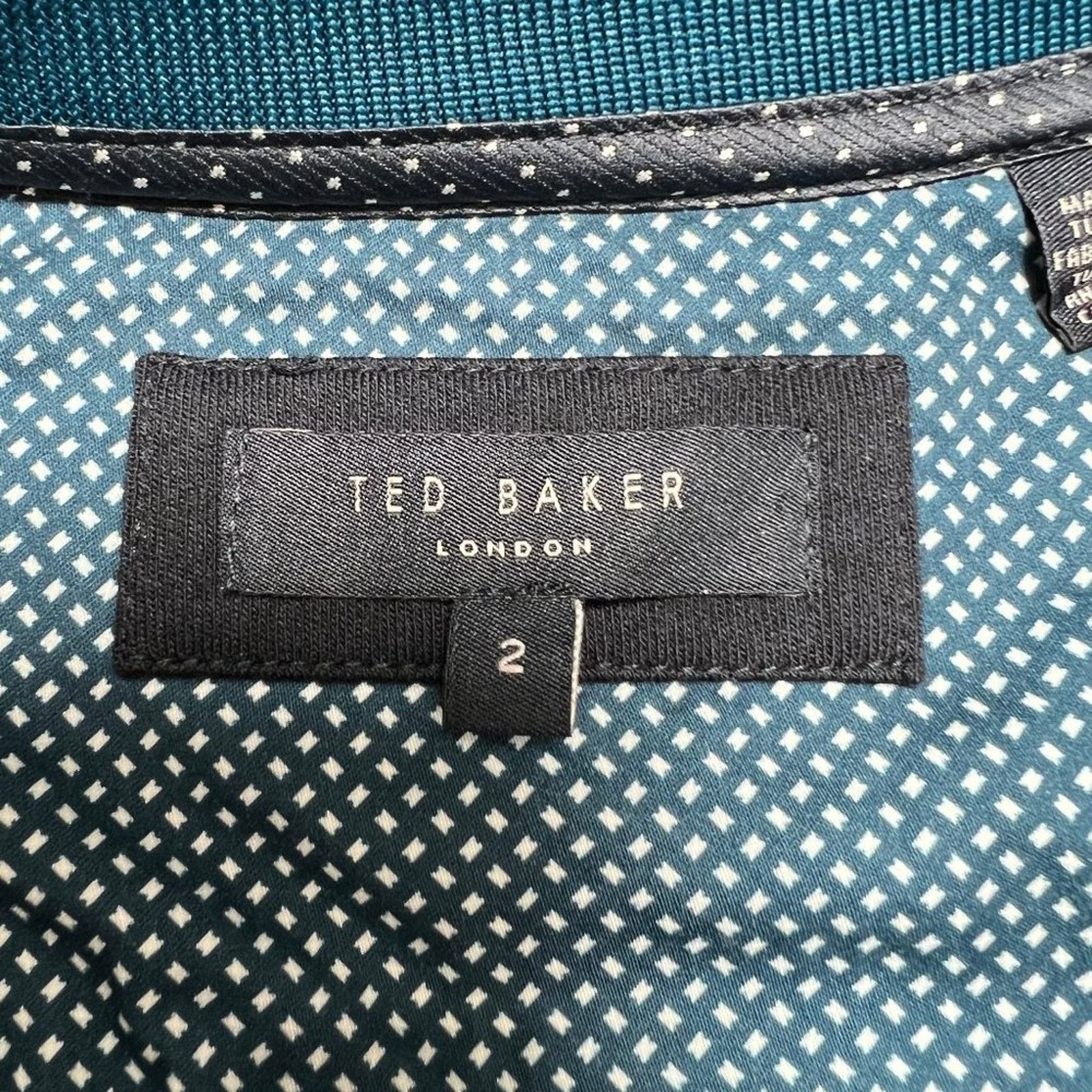 Ted Baker Ted Baker Holla Bomber Jacket Navy Fleece Size S Size US S / EU 44-46 / 1 - 4 Thumbnail
