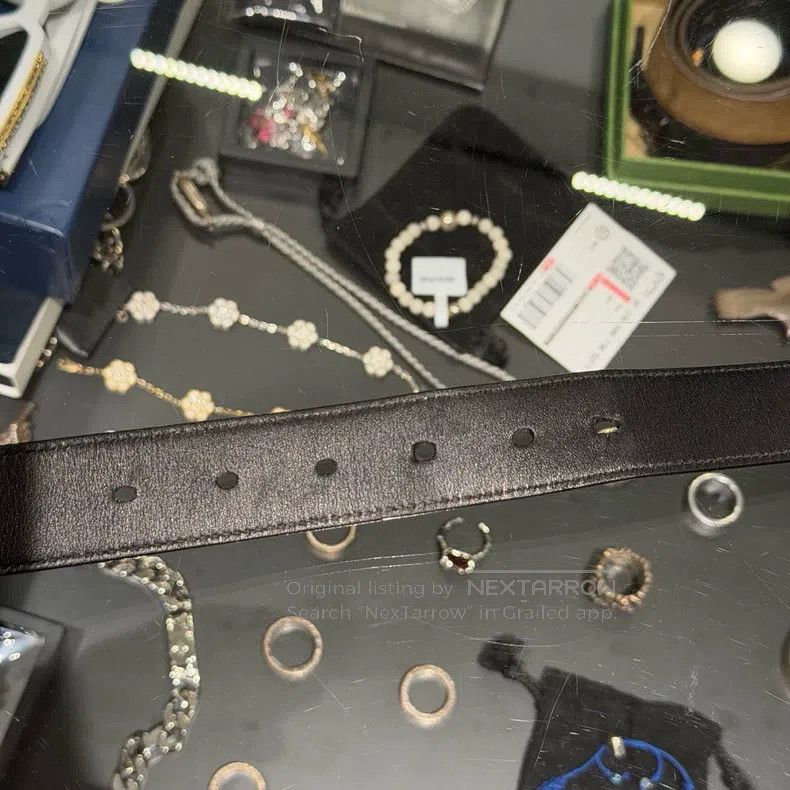 Saint Laurent Paris Saint Laurent Paris leather belt Size ONE SIZE - 5 Thumbnail