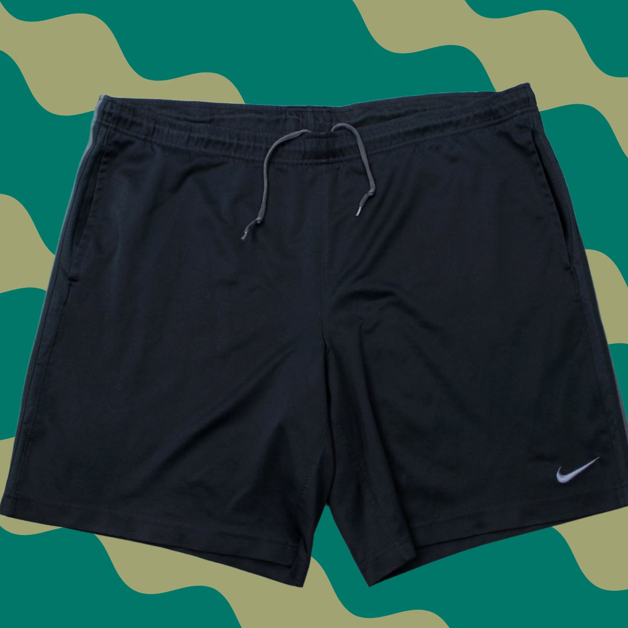 Nike Nike Shorts Mens XL Black Dri-Fit DNA Training Drawstring 10" inseam Athletic 90s Retro Sports Mens Size US 36 / EU 52 - 1 Thumbnail