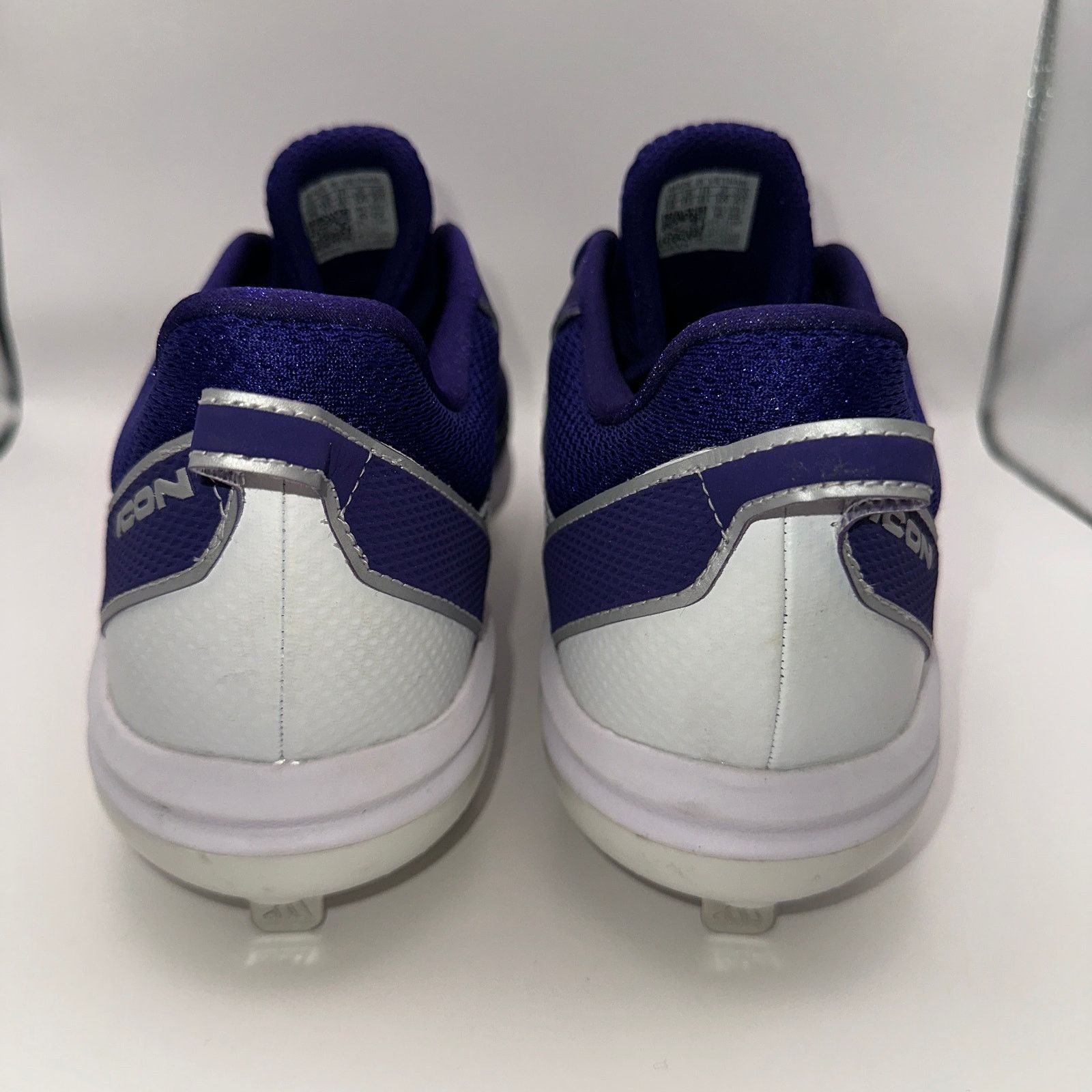 Adidas Adidas Icon 7 Mens 14 Metal Baseball Cleats Purple S23854 Size US 14 / EU 47 - 7 Thumbnail