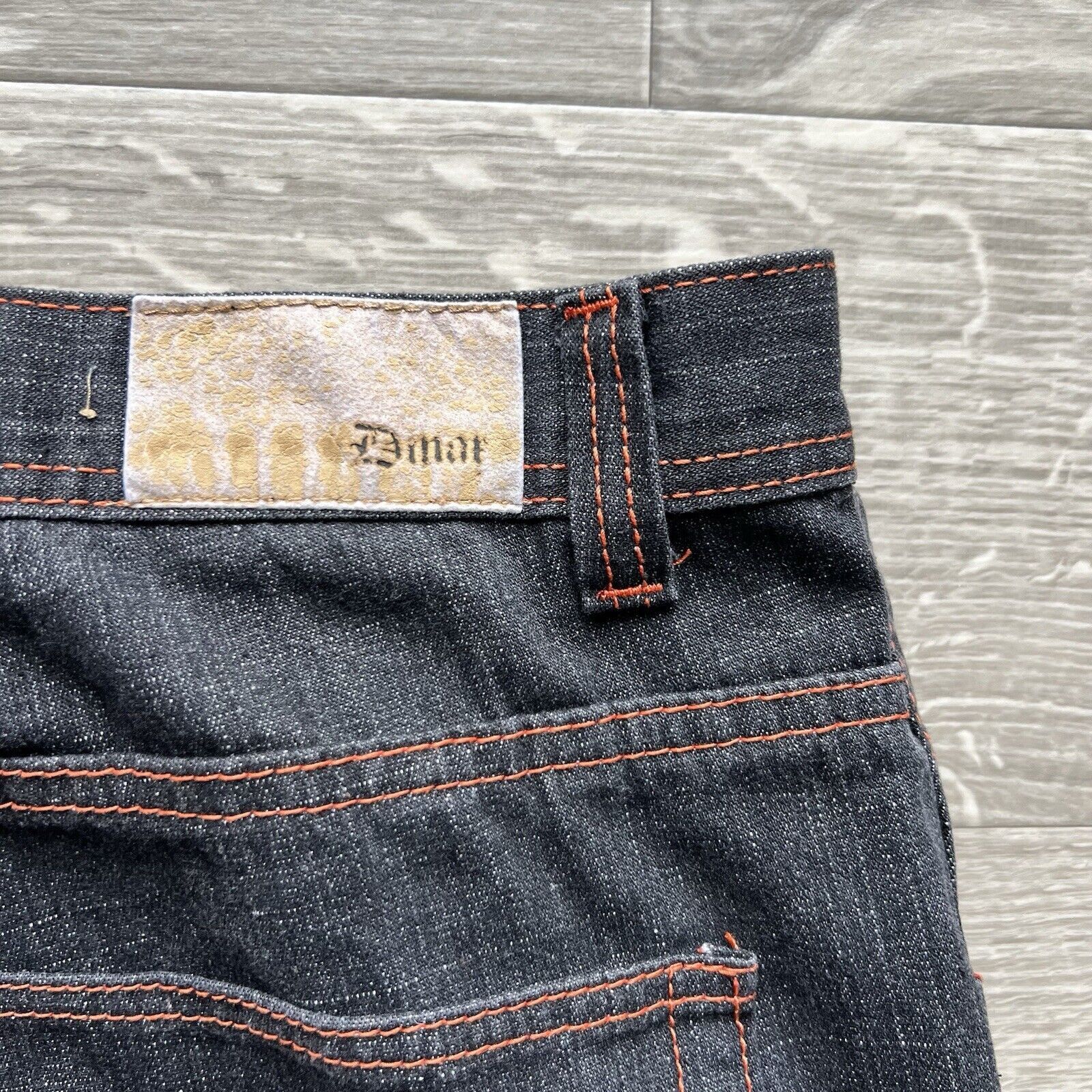 Other Baggy Jeans Mens 36 Y2K Embroidered Grunge Skater Halloween Size US 36 / EU 52 - 4 Thumbnail