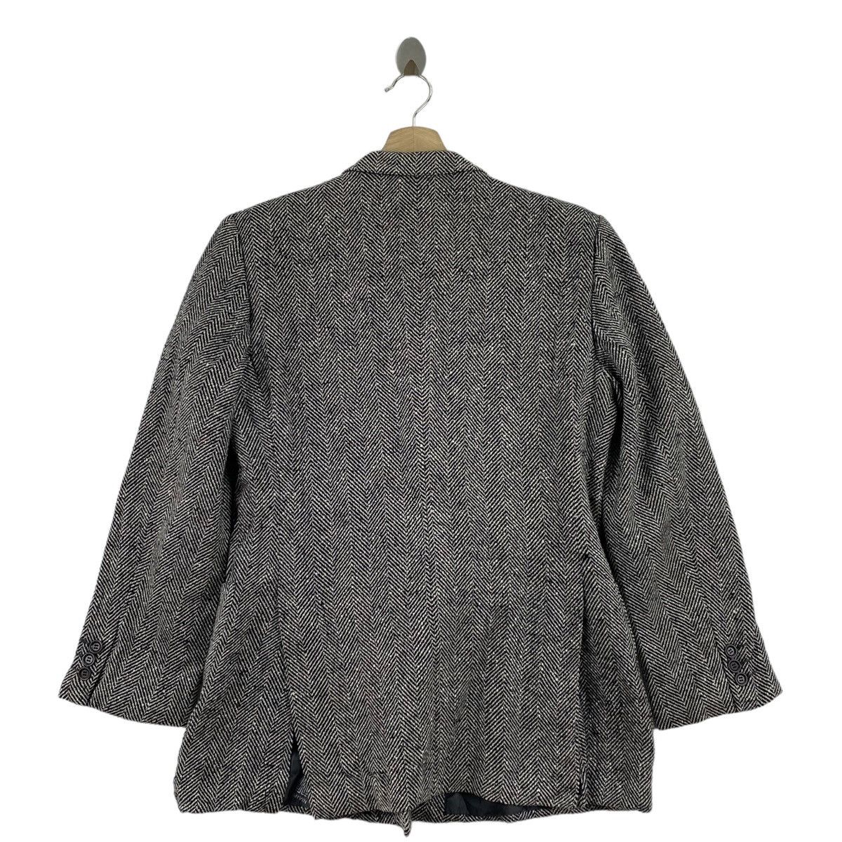 Lanvin × Vintage Vintage LANVIN PARIS Grey Wool Blazer Coat Size US M / EU 48-50 / 2 - 4 Thumbnail