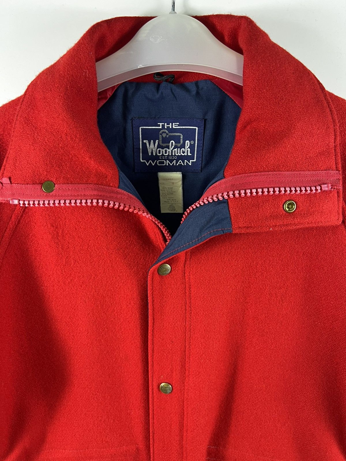Vintage 🔥 Vintage 90's Woolrich Woman Made ij USA Barncoat - M Size M / US 6-8 / IT 42-44 - 4 Thumbnail