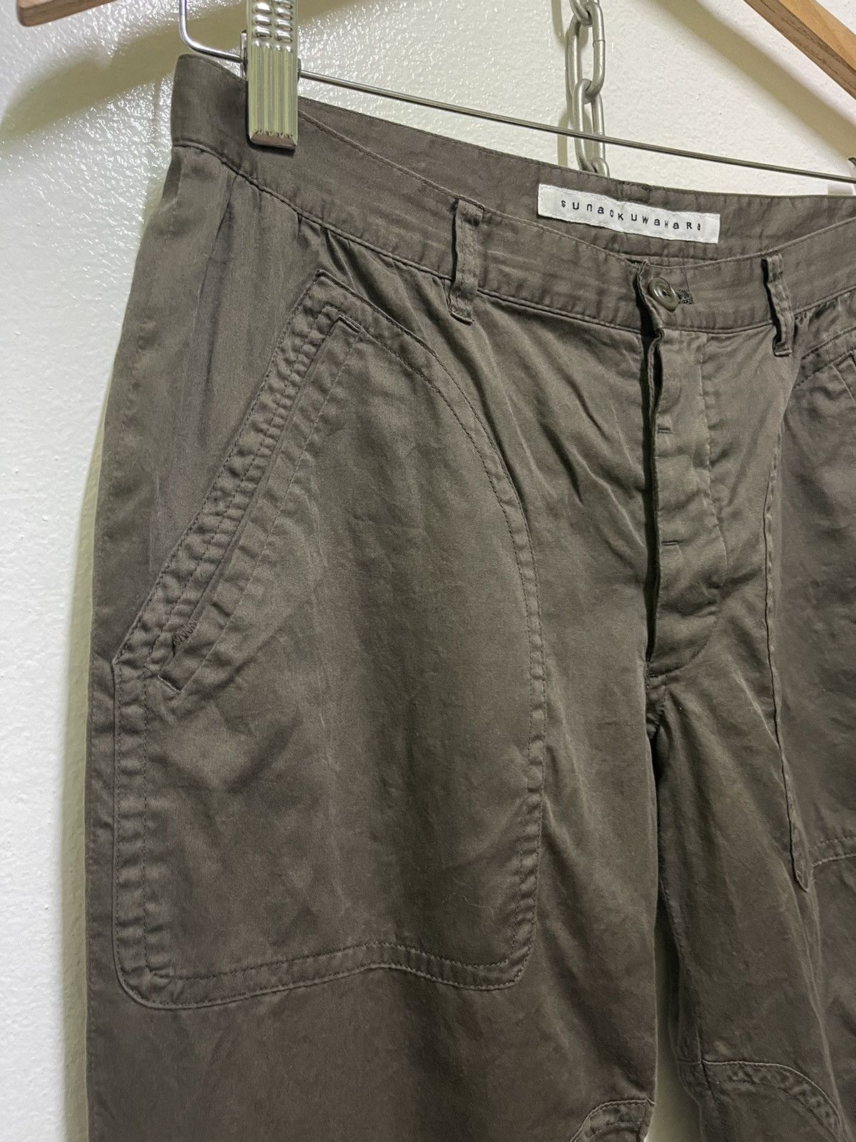 Issey Miyake × Japanese Brand × Sunao Kuwahara Sunao Kuwahara Designer Pants Rare Japan Size 29" - 2 Thumbnail