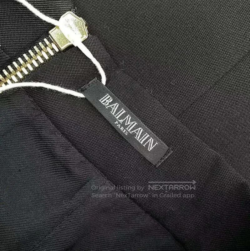 Balmain Balmain Black Women's Mini Skirt . Size 24" / US 00 / IT 34 - 4 Thumbnail