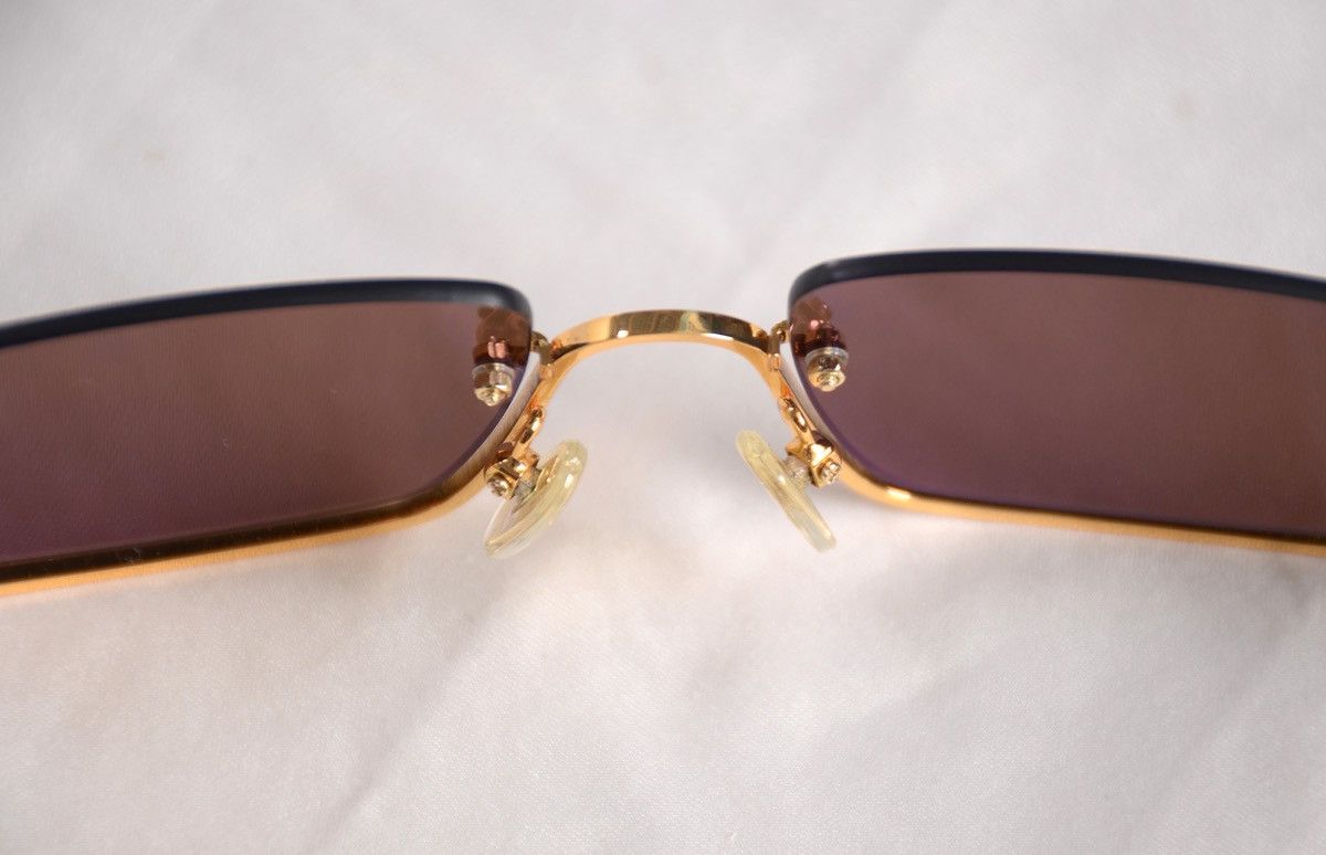 Gucci Gucci GG Gold Sunglasses Size ONE SIZE - 5 Thumbnail