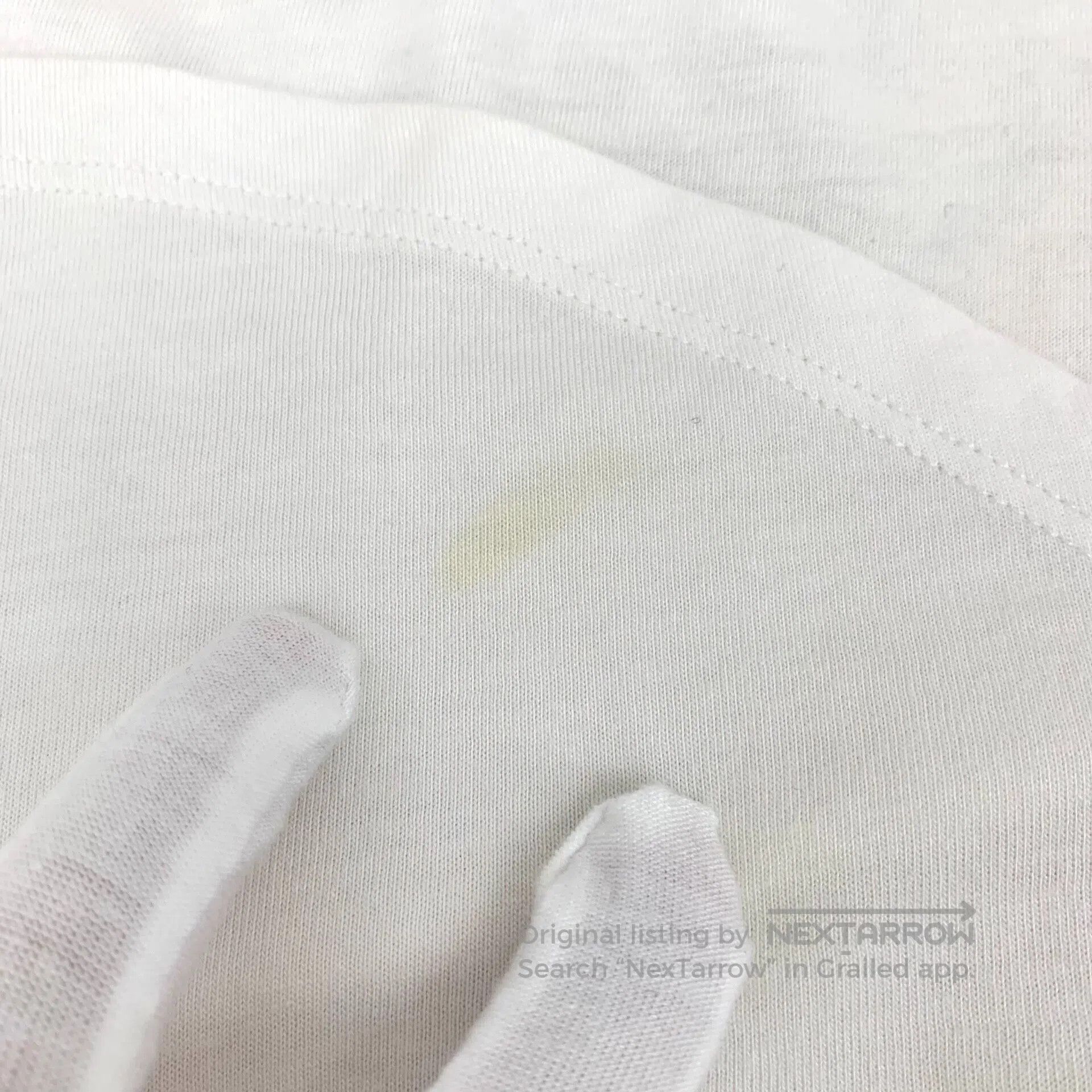 Chrome Hearts CHROME HEARTS White Horsehoe Arm Sanskrit Printed Cotton C Size US L / EU 52-54 / 3 - 9 Thumbnail