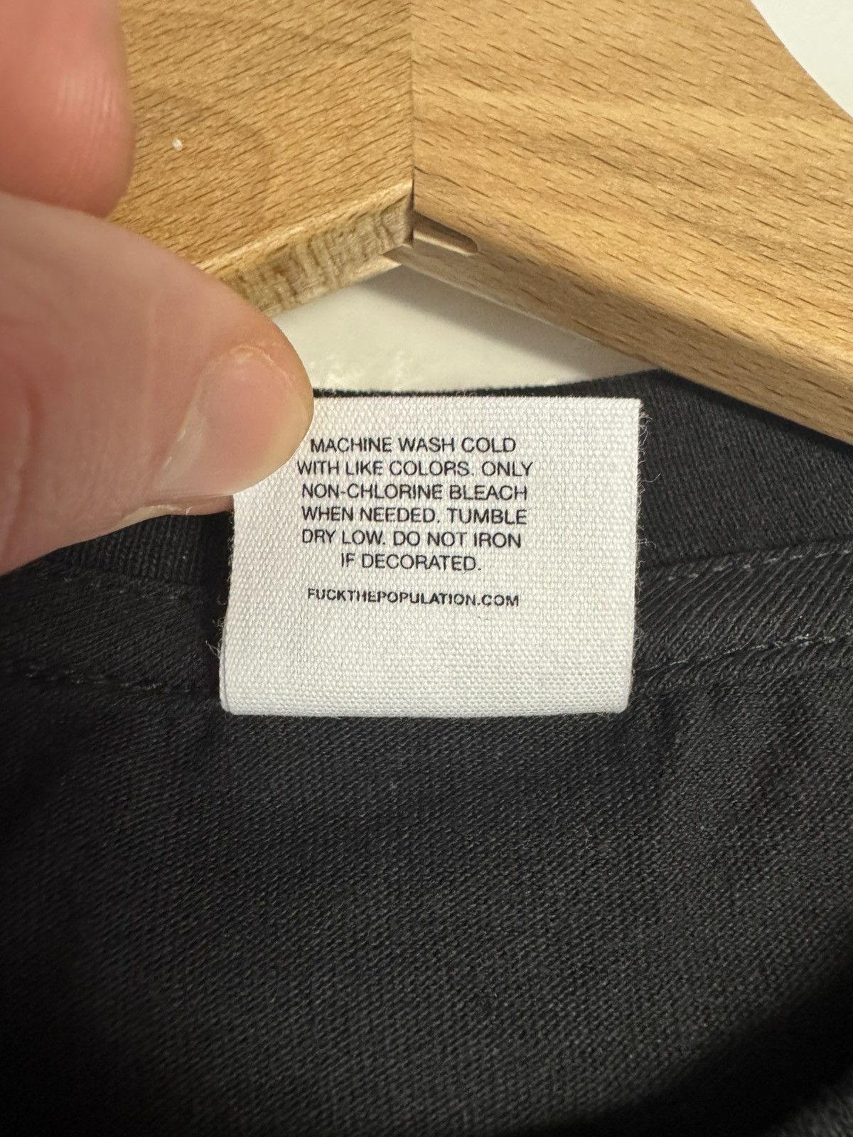 Fuck The Population FTP 10 year anniversary tee Size US M / EU 48-50 / 2 - 6 Thumbnail